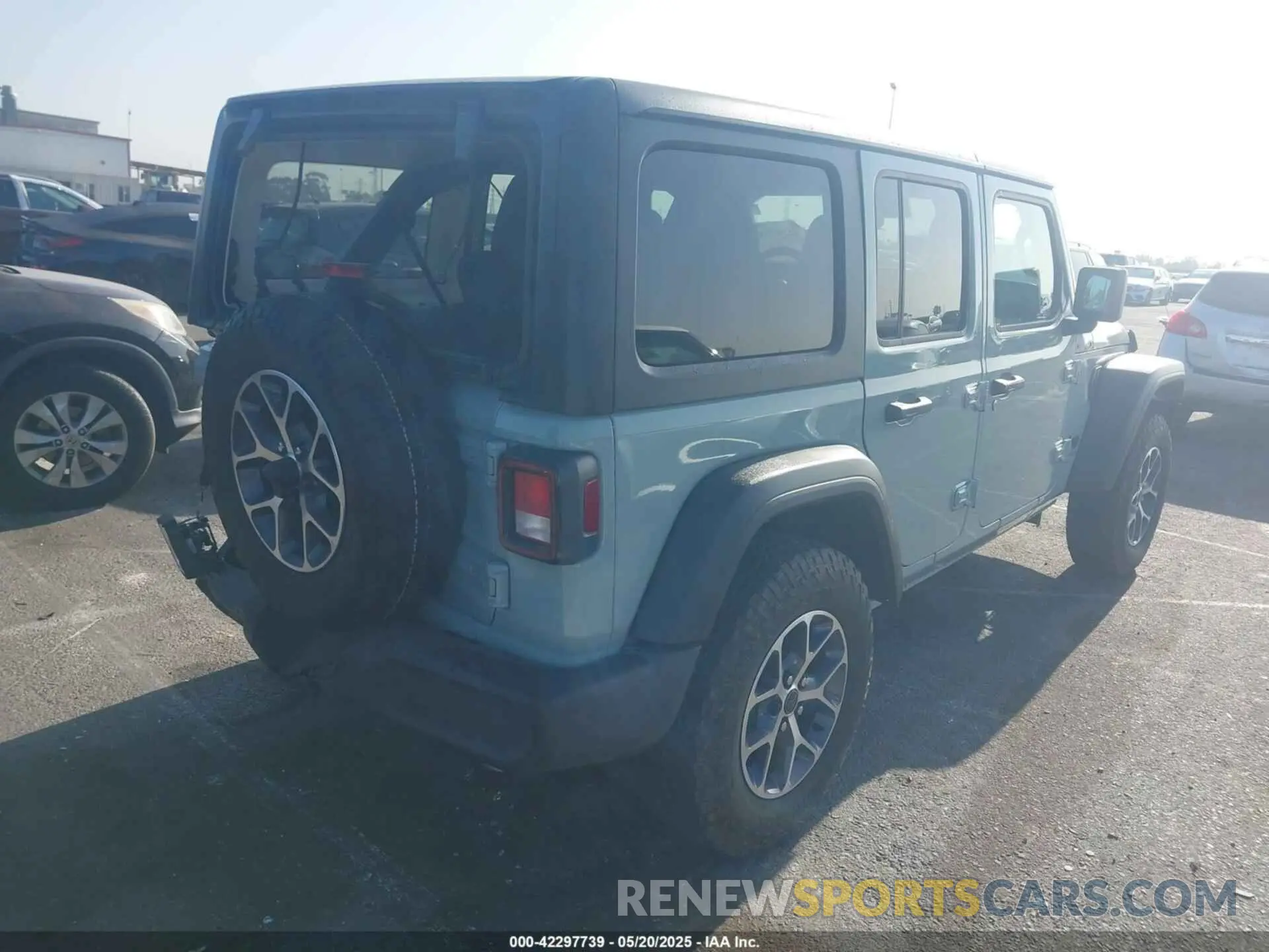 4 fotografías del automóvil dañado 1C4PJXDN3RW111534 JEEP WRANGLER 2024