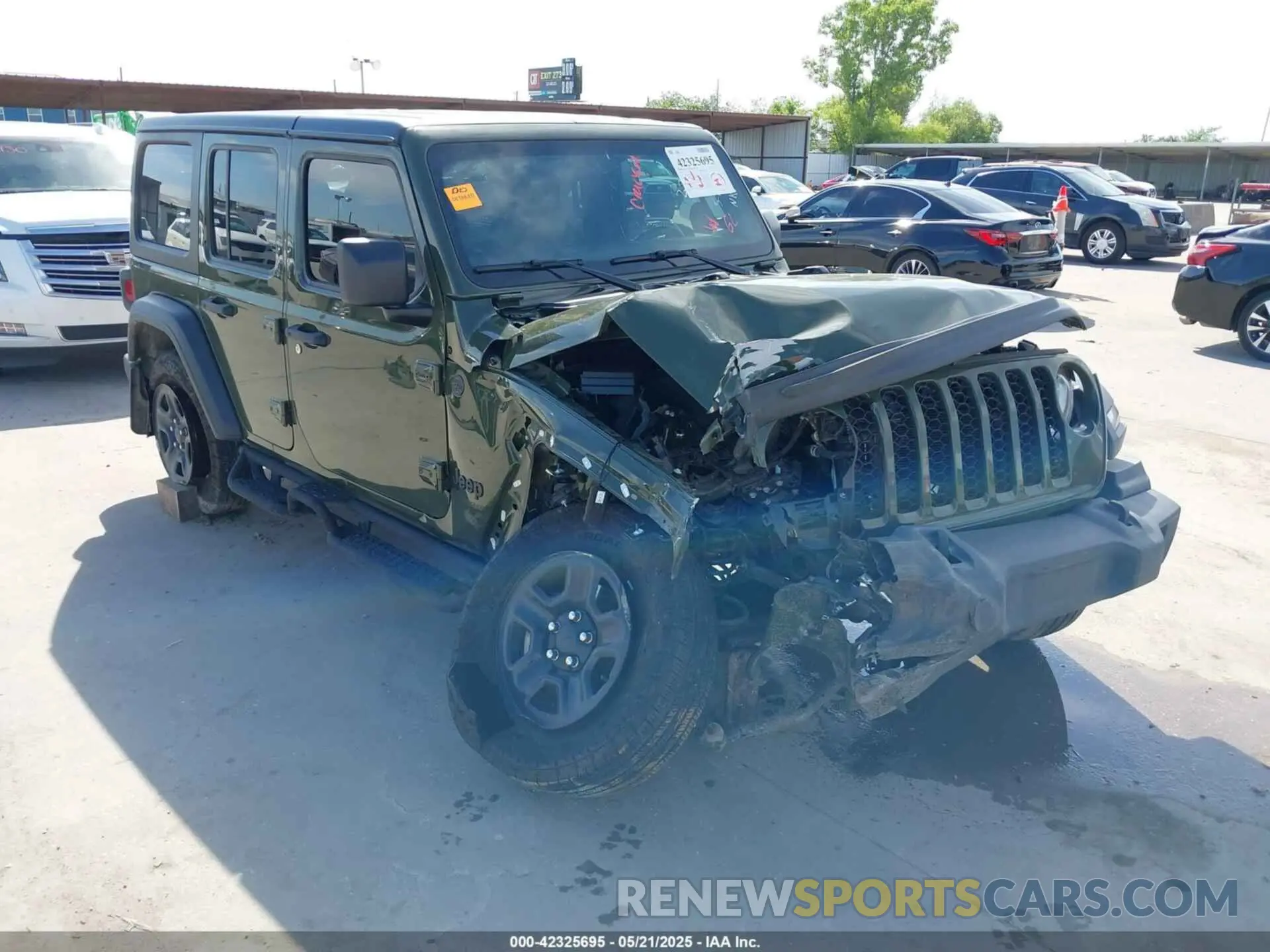 1 fotografías del automóvil dañado 1C4PJXDN3RW157655 JEEP WRANGLER 2024