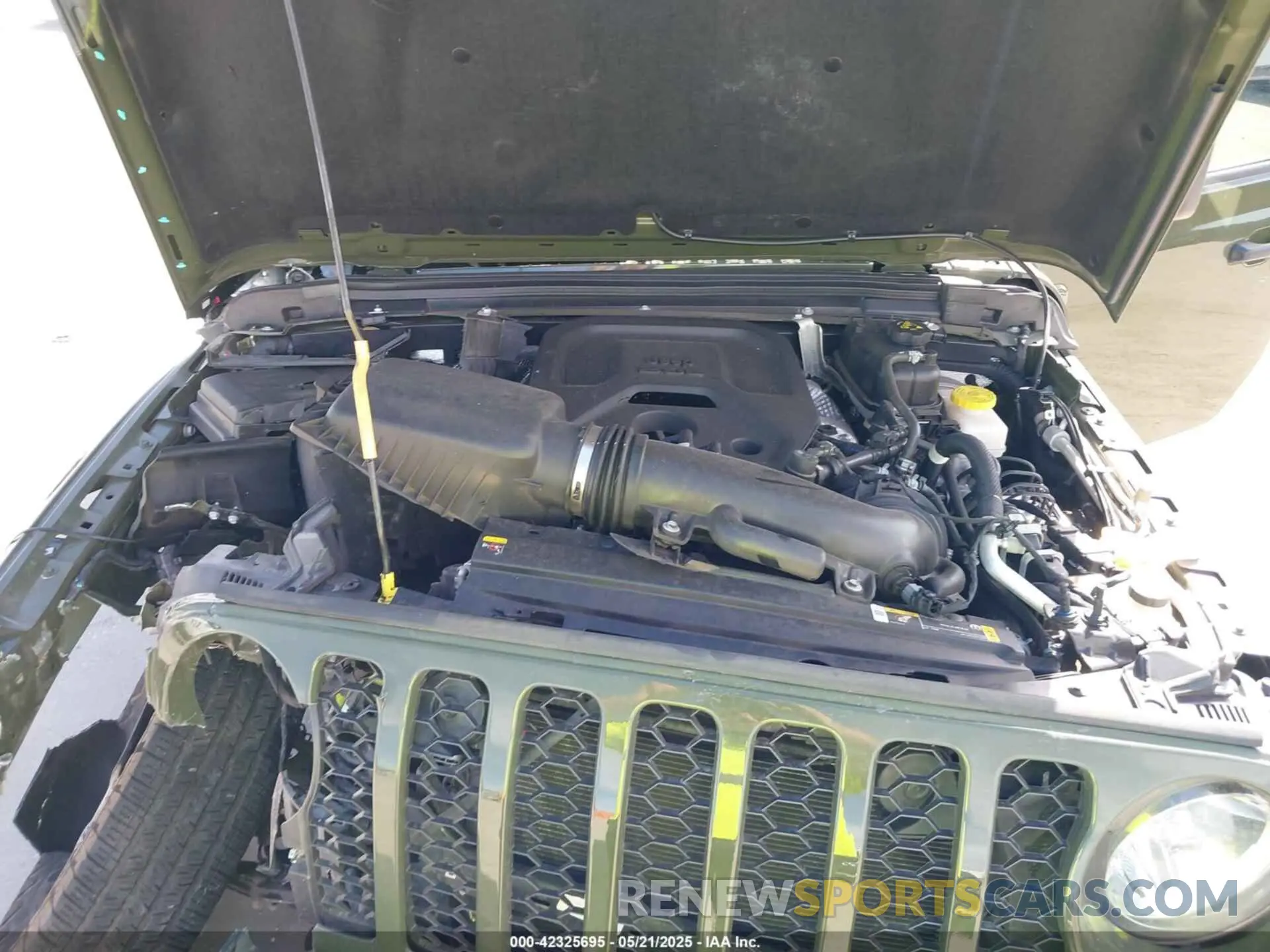 10 fotografías del automóvil dañado 1C4PJXDN3RW157655 JEEP WRANGLER 2024
