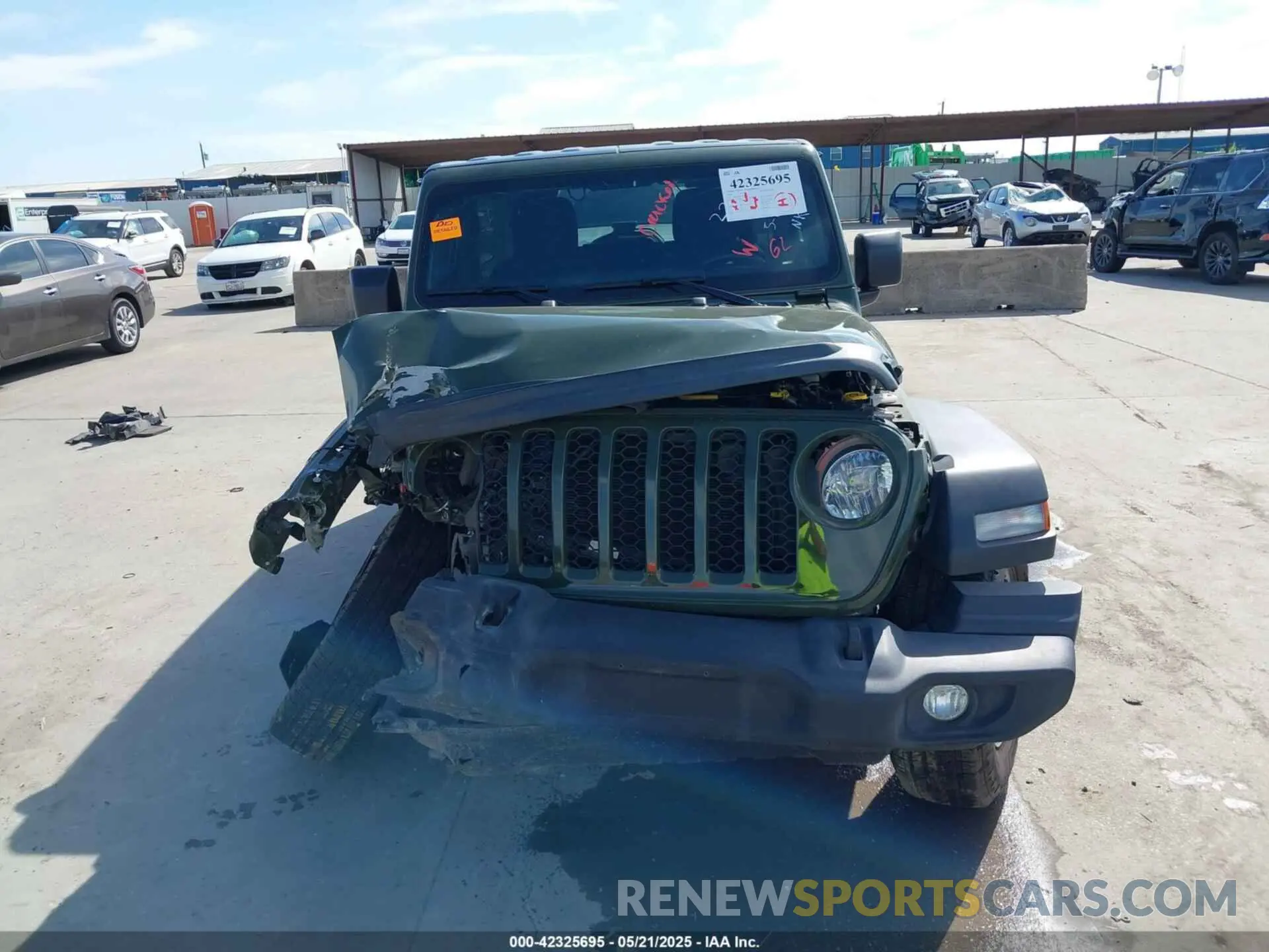 13 fotografías del automóvil dañado 1C4PJXDN3RW157655 JEEP WRANGLER 2024