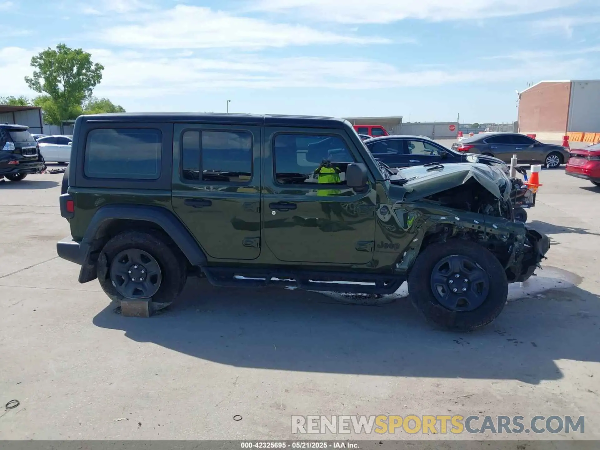 14 fotografías del automóvil dañado 1C4PJXDN3RW157655 JEEP WRANGLER 2024