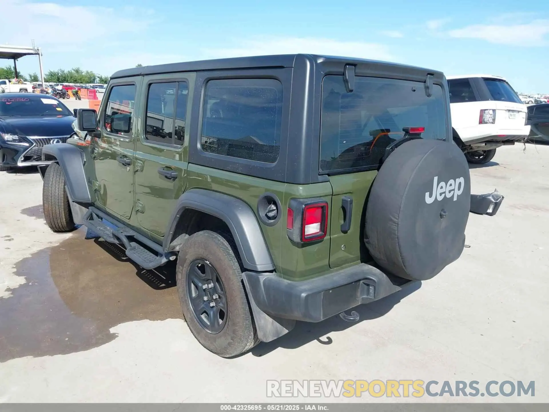 3 fotografías del automóvil dañado 1C4PJXDN3RW157655 JEEP WRANGLER 2024