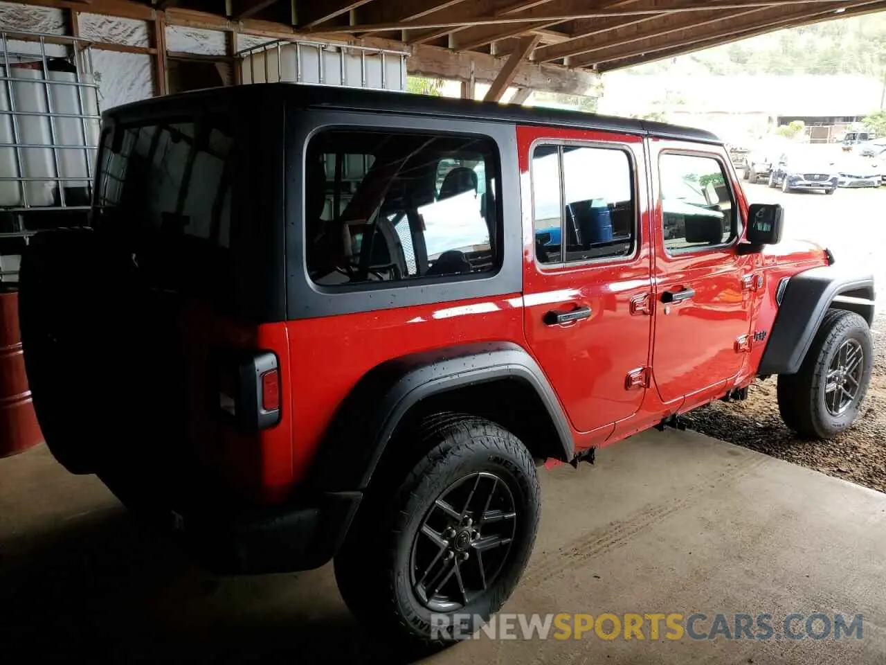 3 fotografías del automóvil dañado 1C4PJXDN3RW219619 JEEP WRANGLER 2024