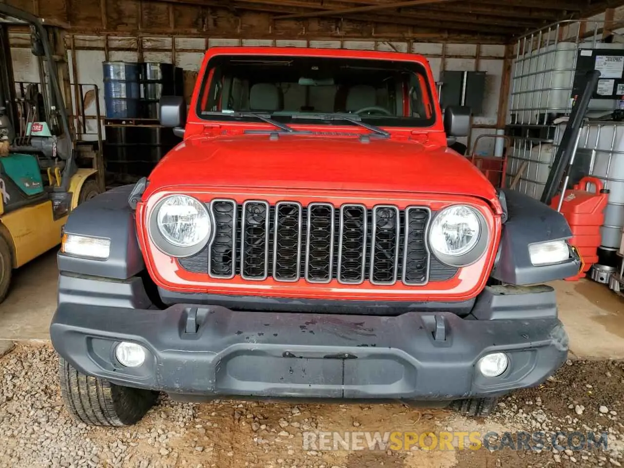 5 fotografías del automóvil dañado 1C4PJXDN3RW219619 JEEP WRANGLER 2024