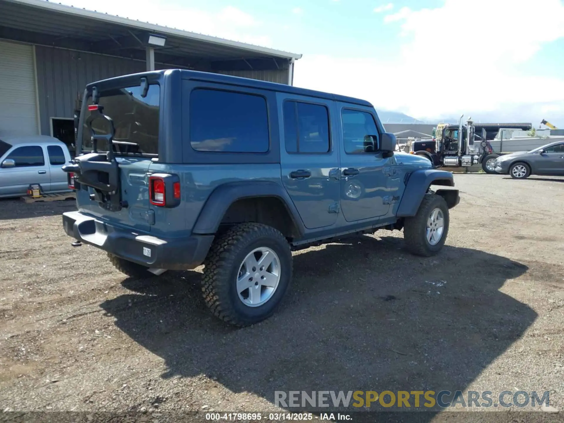 4 fotografías del automóvil dañado 1C4PJXDN3RW352266 JEEP WRANGLER 2024