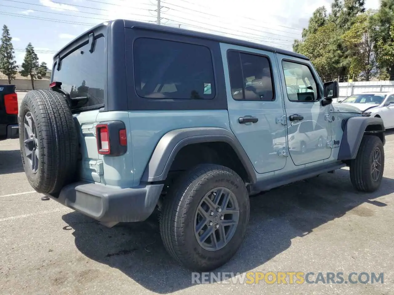 3 fotografías del automóvil dañado 1C4PJXDN4RW107105 JEEP WRANGLER 2024