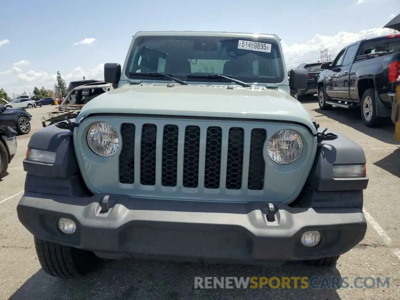5 fotografías del automóvil dañado 1C4PJXDN4RW107105 JEEP WRANGLER 2024