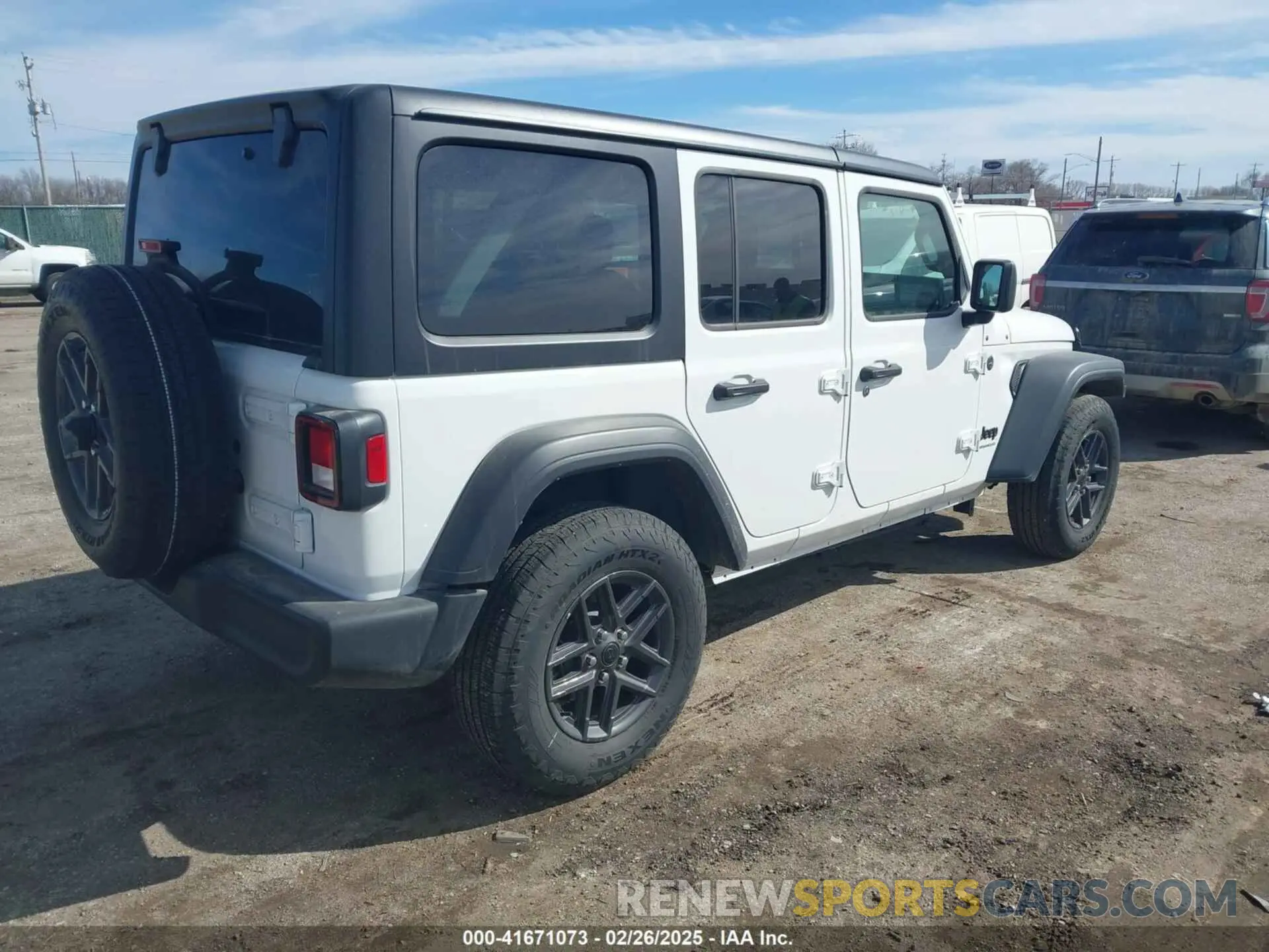 4 fotografías del automóvil dañado 1C4PJXDN4RW300936 JEEP WRANGLER 2024