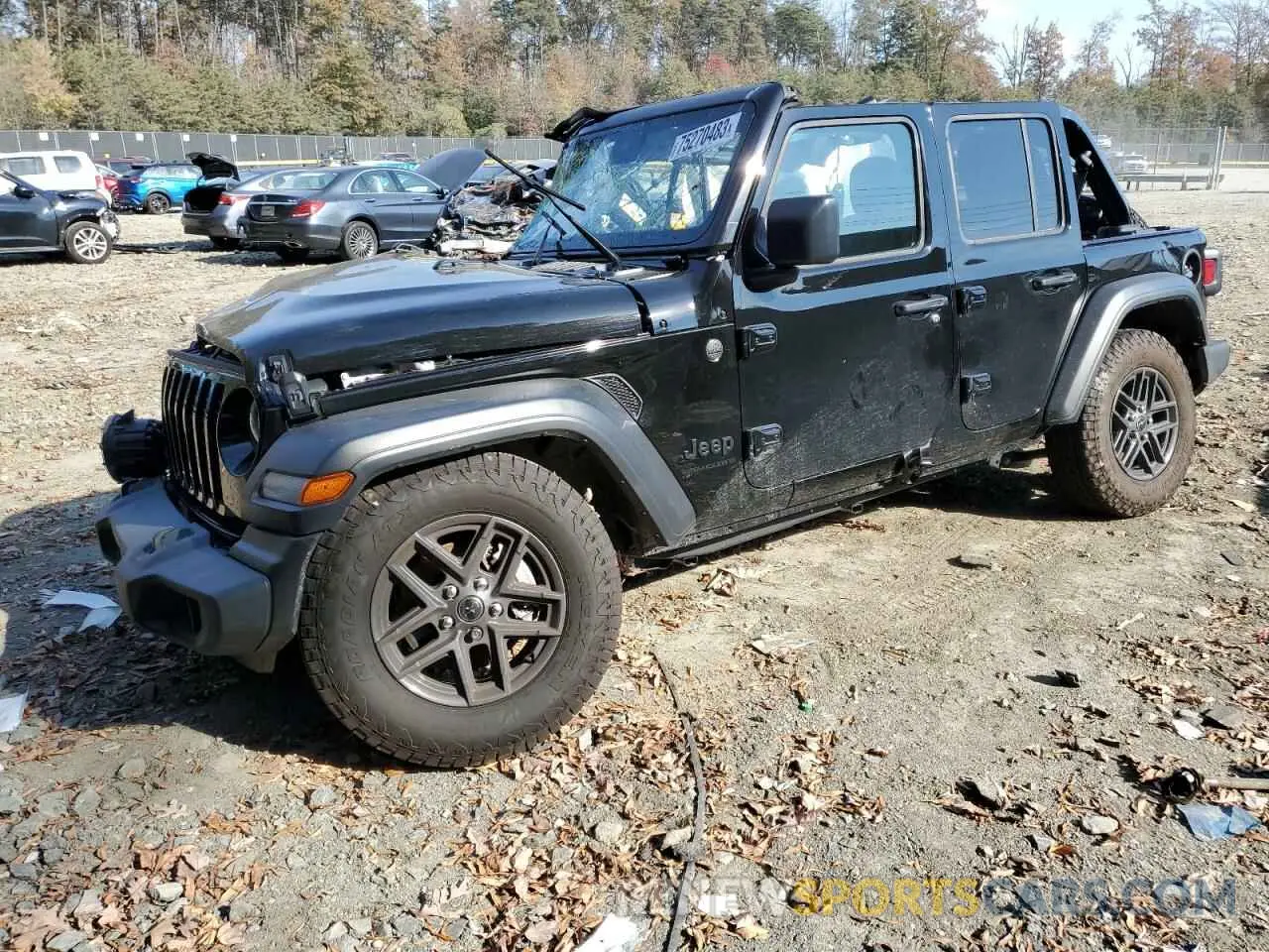 1 fotografías del automóvil dañado 1C4PJXDN6RW108966 JEEP WRANGLER 2024