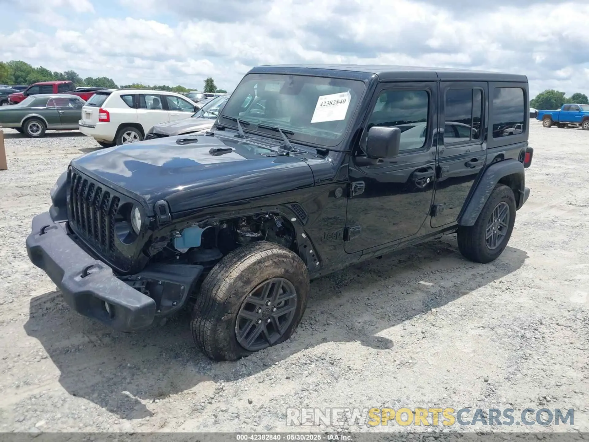 2 fotografías del automóvil dañado 1C4PJXDN6RW123452 JEEP WRANGLER 2024