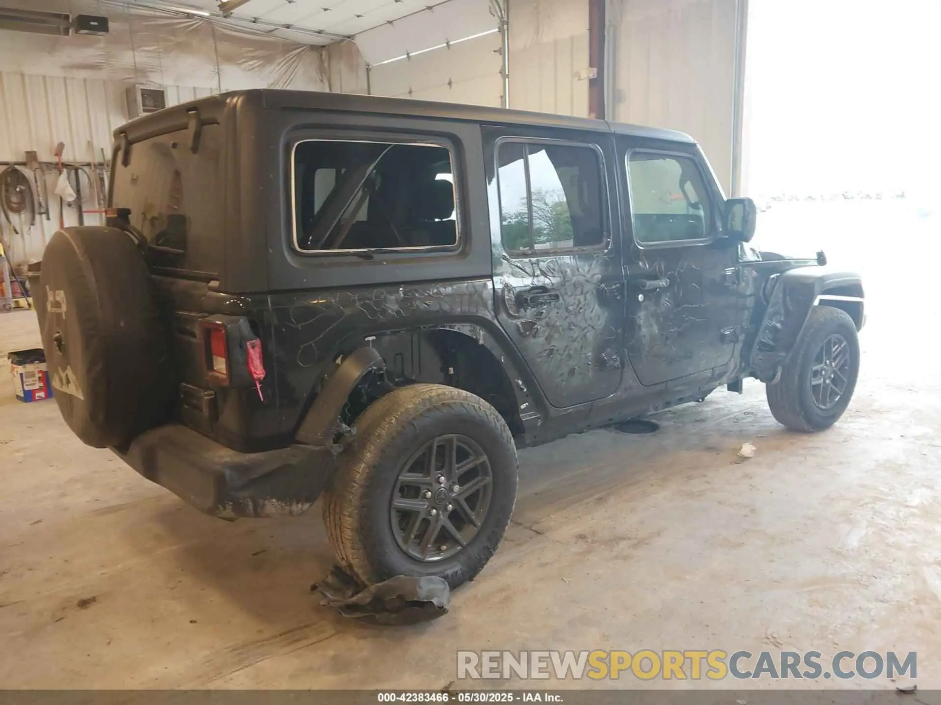 4 fotografías del automóvil dañado 1C4PJXDN6RW125119 JEEP WRANGLER 2024