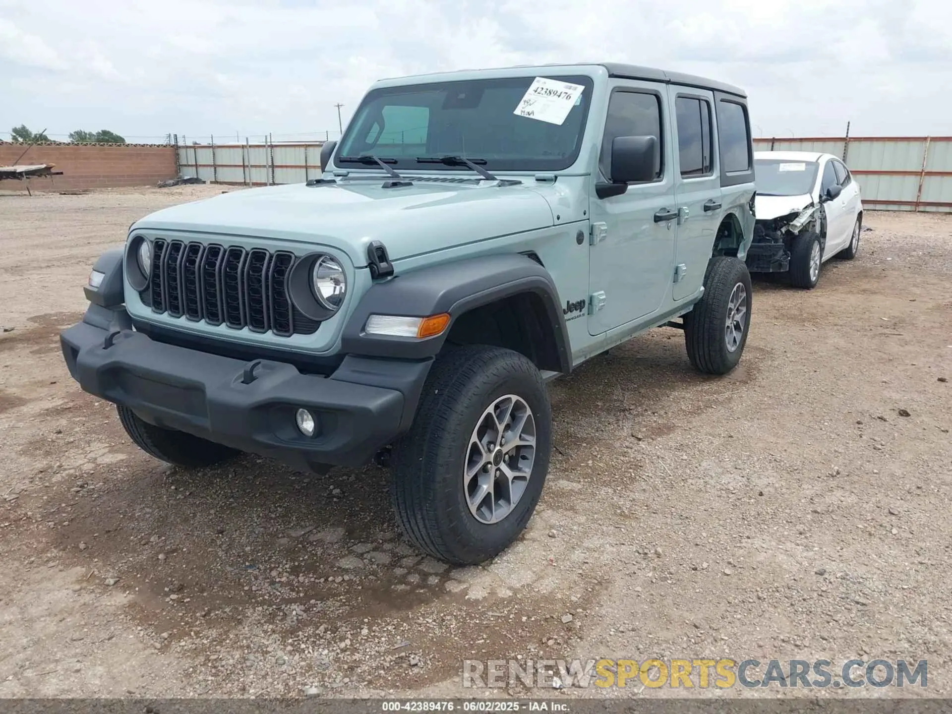 2 fotografías del automóvil dañado 1C4PJXDN6RW296839 JEEP WRANGLER 2024