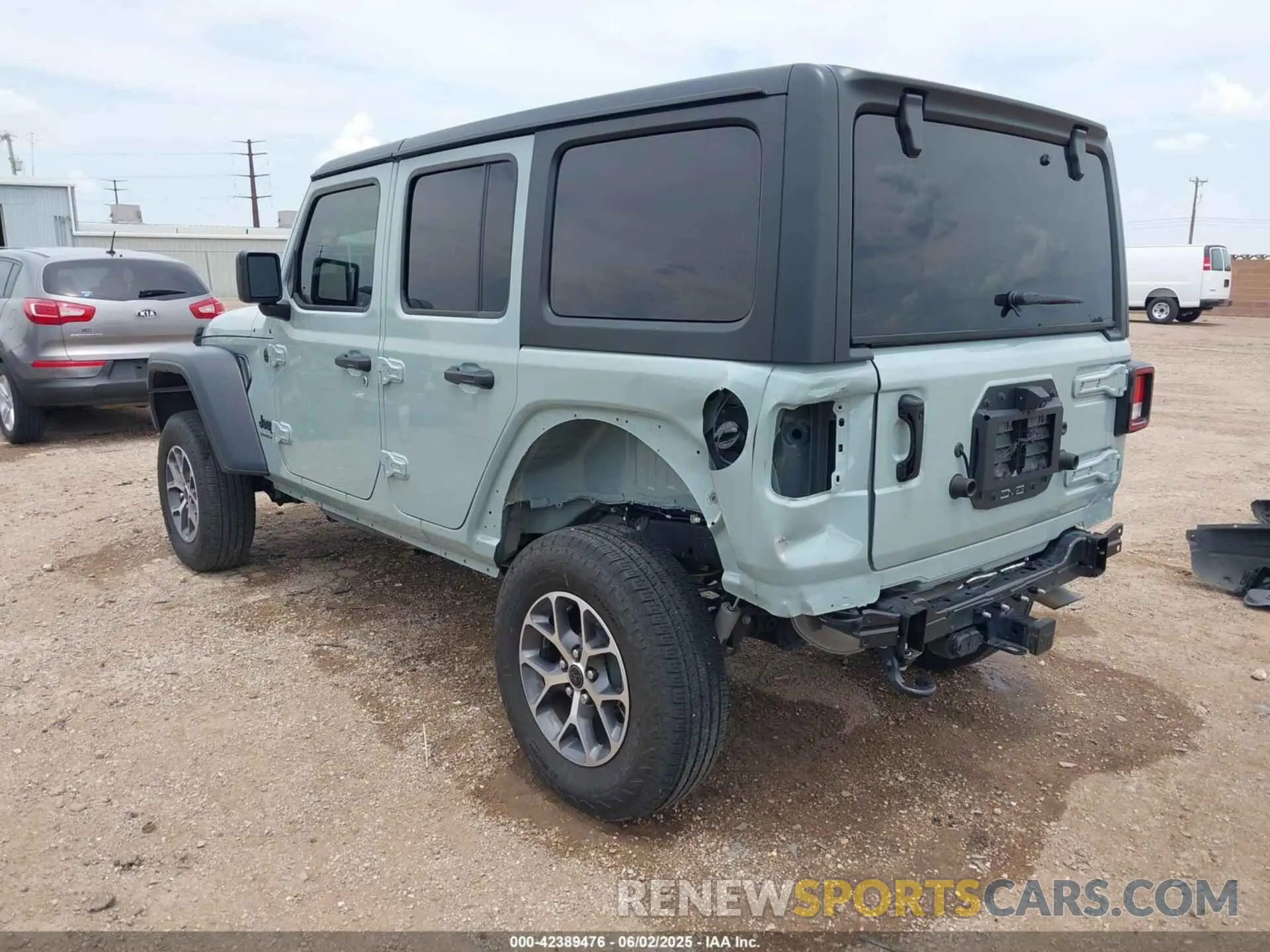 3 fotografías del automóvil dañado 1C4PJXDN6RW296839 JEEP WRANGLER 2024