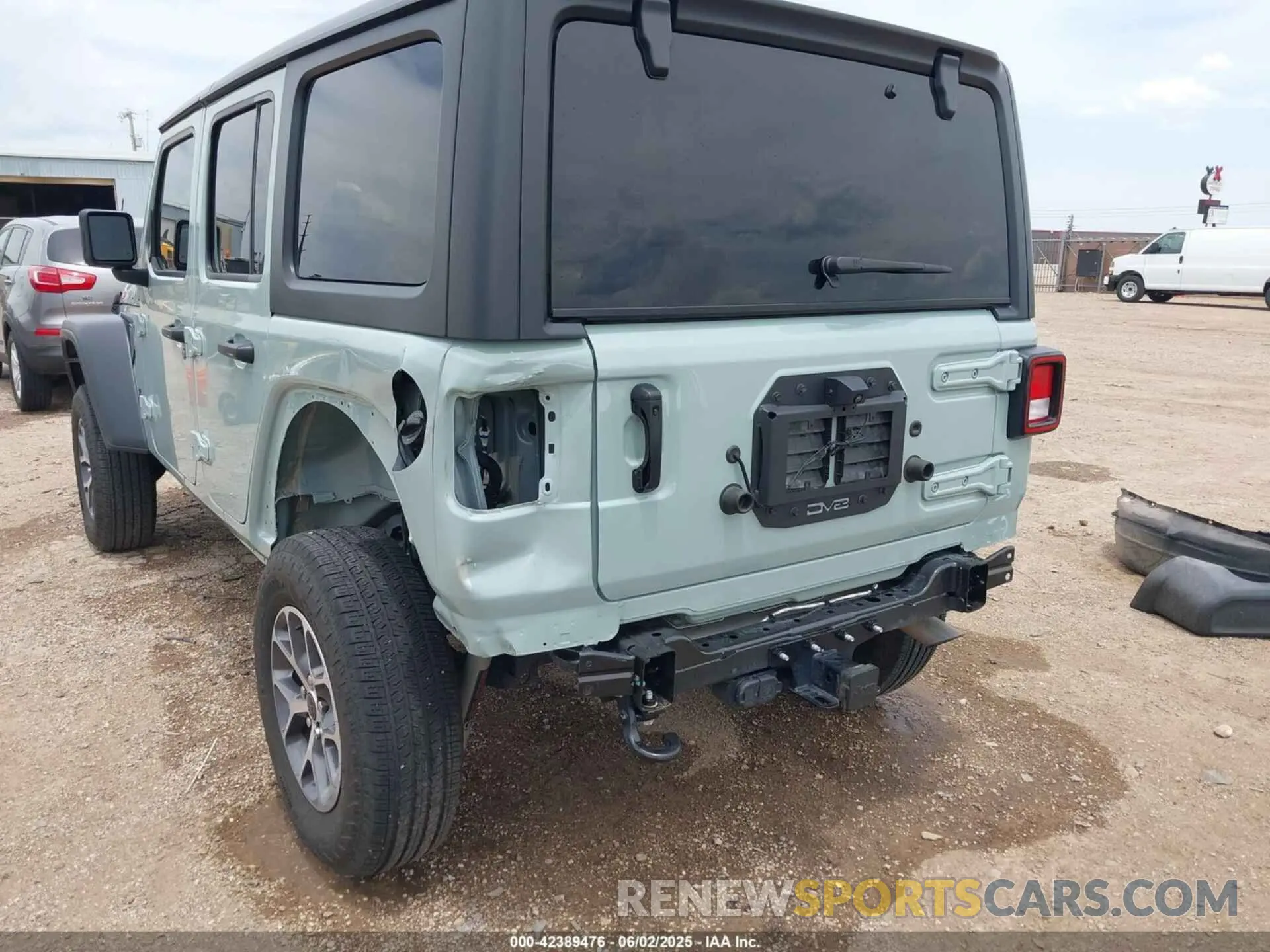 6 fotografías del automóvil dañado 1C4PJXDN6RW296839 JEEP WRANGLER 2024