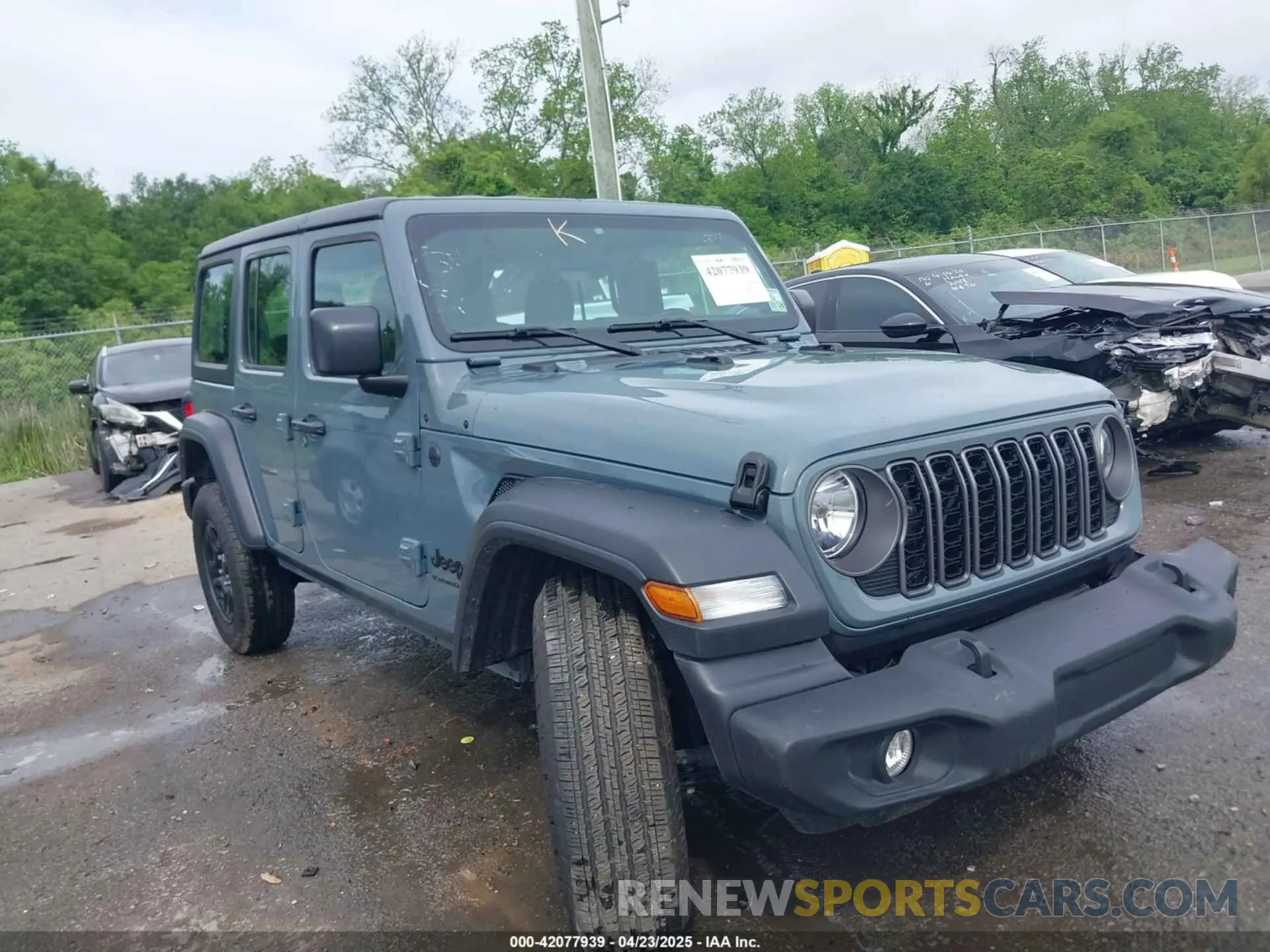 1 fotografías del automóvil dañado 1C4PJXDN6RW368591 JEEP WRANGLER 2024