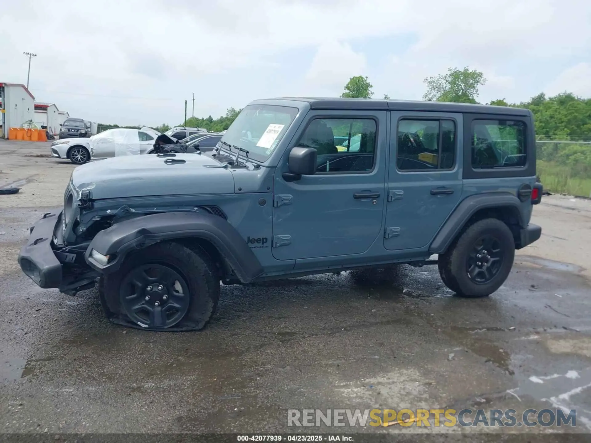 14 fotografías del automóvil dañado 1C4PJXDN6RW368591 JEEP WRANGLER 2024