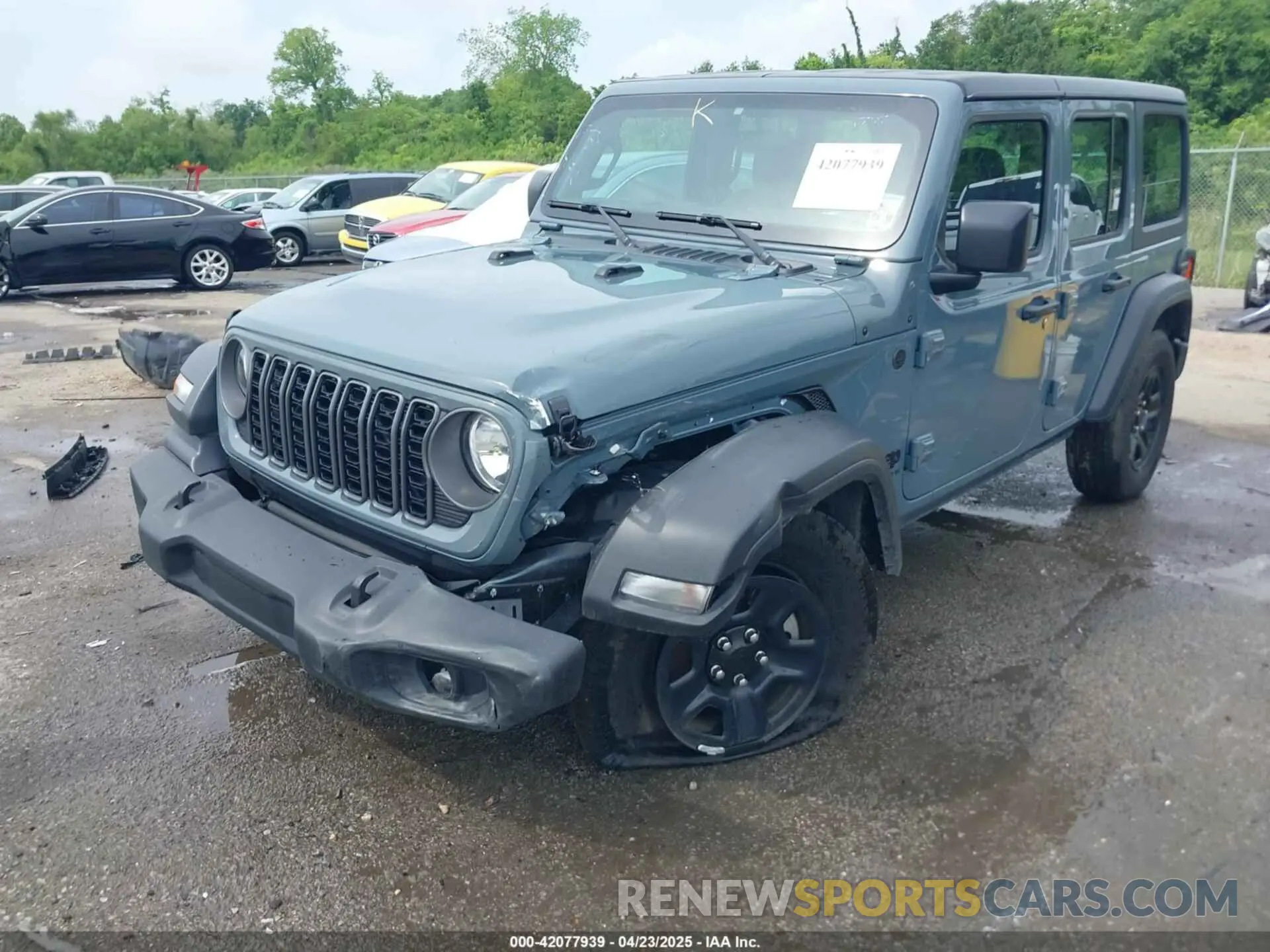 6 fotografías del automóvil dañado 1C4PJXDN6RW368591 JEEP WRANGLER 2024