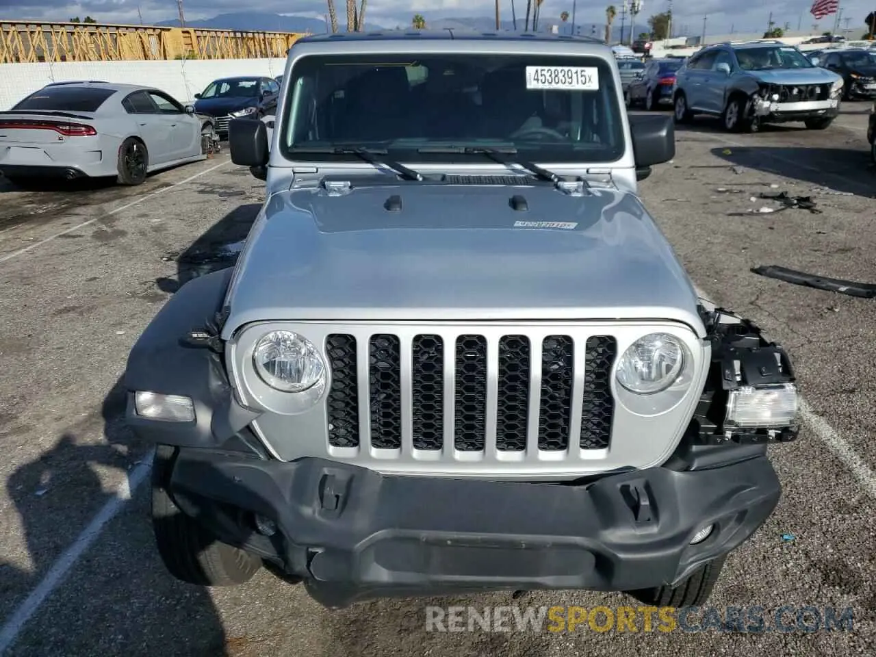 5 fotografías del automóvil dañado 1C4PJXDN7RW108541 JEEP WRANGLER 2024