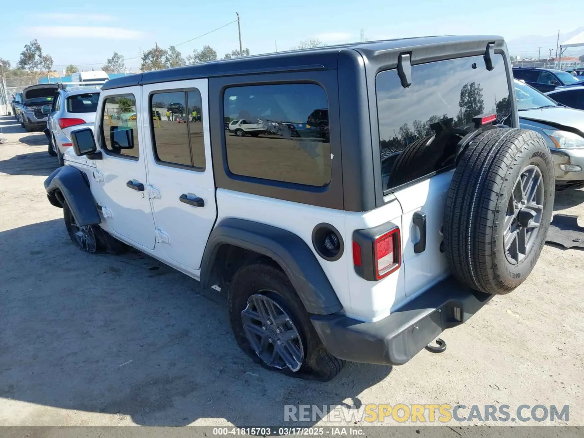 3 fotografías del automóvil dañado 1C4PJXDN7RW108703 JEEP WRANGLER 2024
