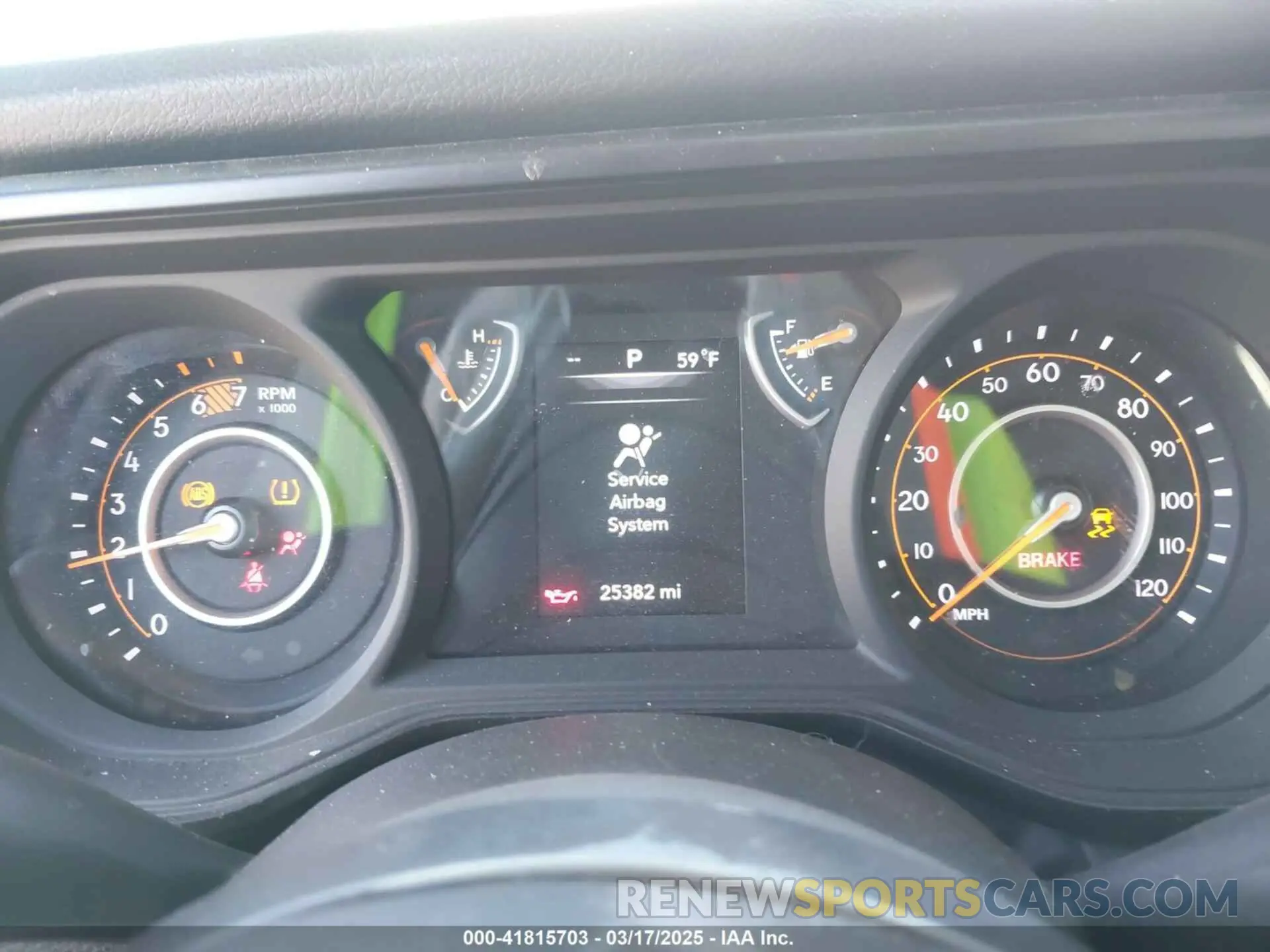 7 fotografías del automóvil dañado 1C4PJXDN7RW108703 JEEP WRANGLER 2024