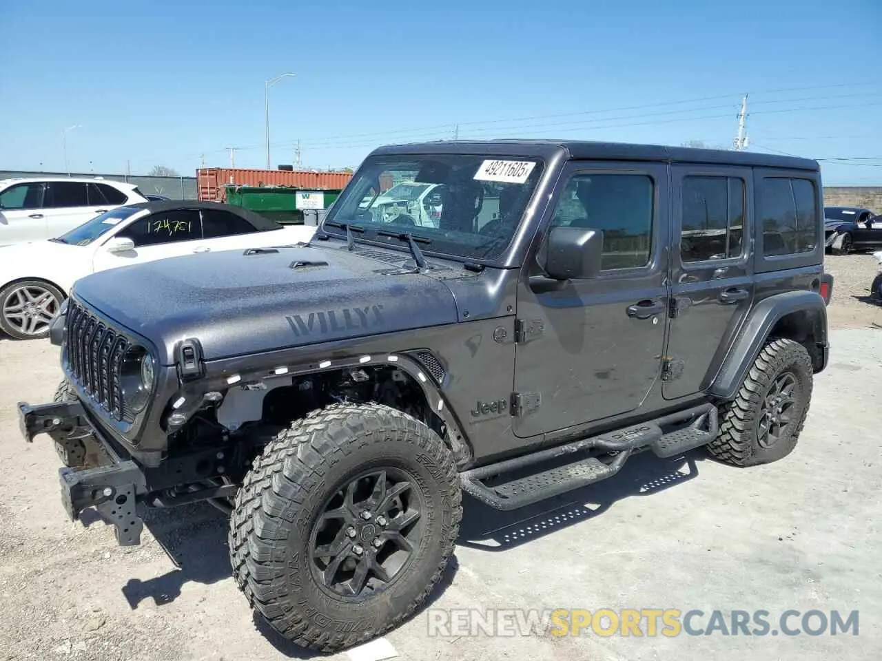 1 fotografías del automóvil dañado 1C4PJXDNXRW108081 JEEP WRANGLER 2024
