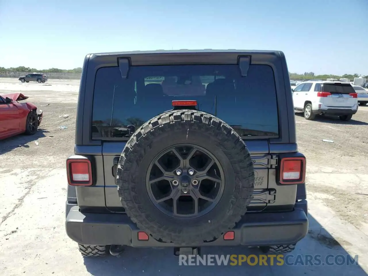 6 fotografías del automóvil dañado 1C4PJXDNXRW108081 JEEP WRANGLER 2024