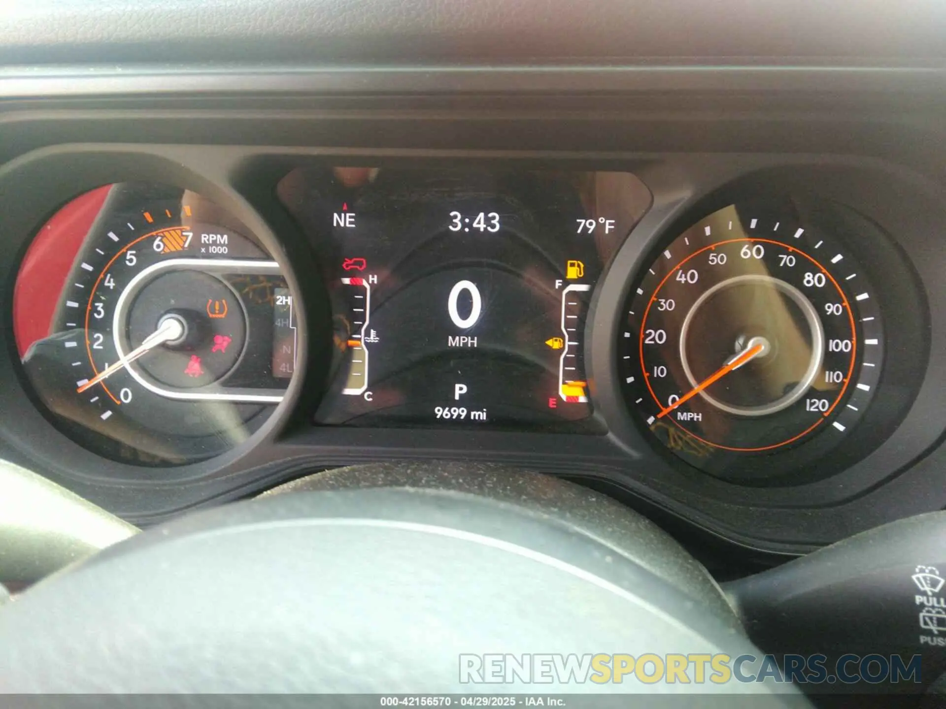 7 fotografías del automóvil dañado 1C4PJXDNXRW110431 JEEP WRANGLER 2024