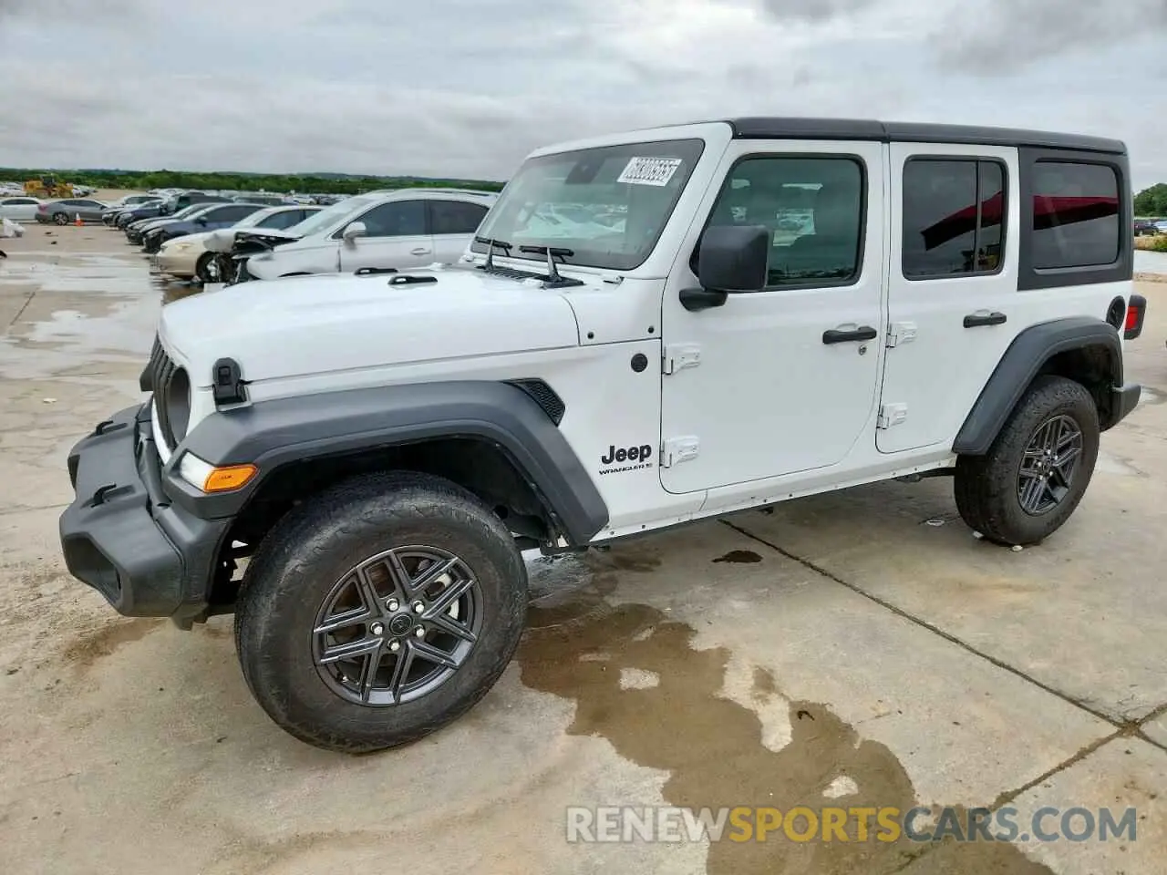 1 fotografías del automóvil dañado 1C4PJXDNXRW268784 JEEP WRANGLER 2024