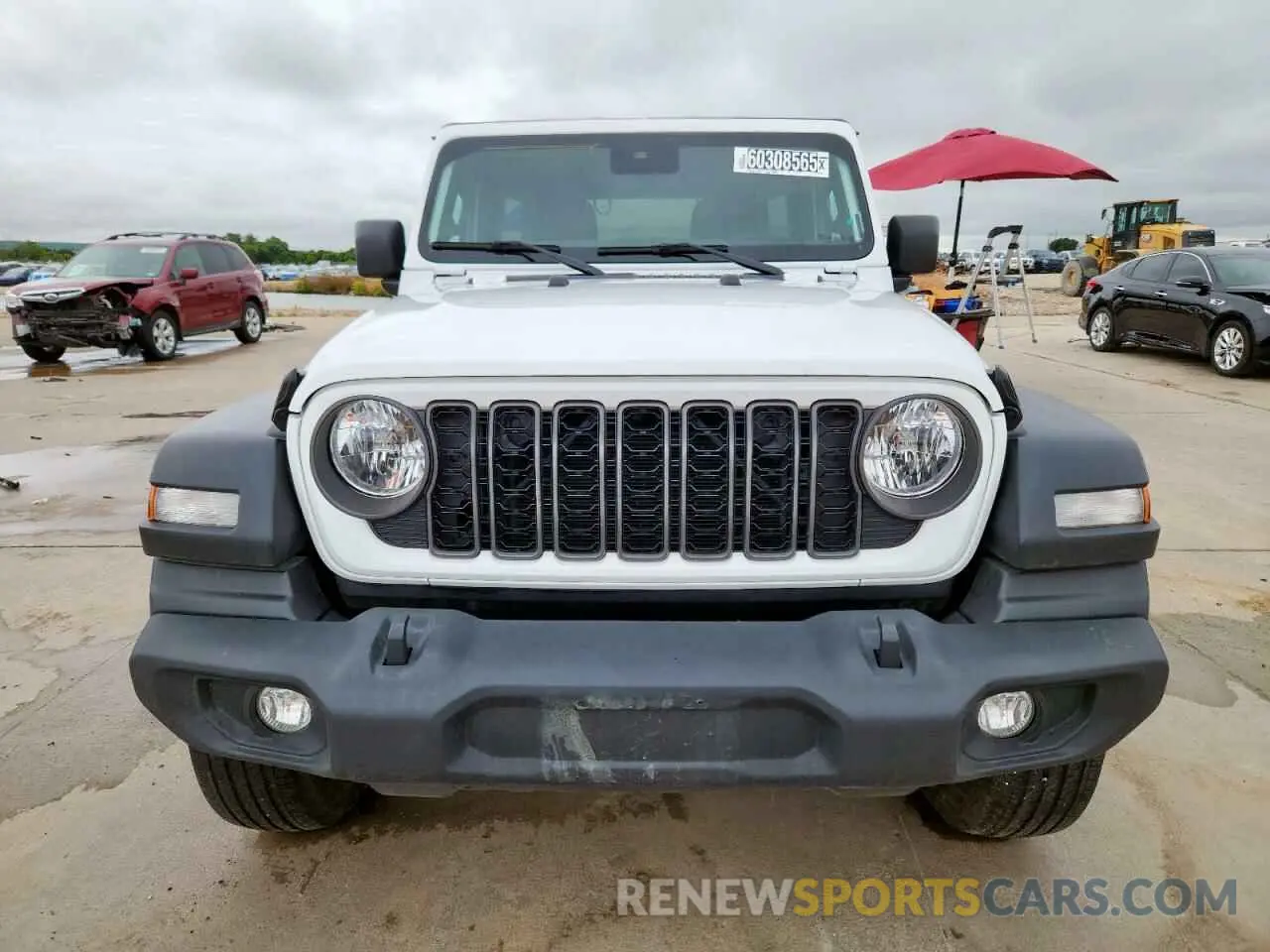 5 fotografías del automóvil dañado 1C4PJXDNXRW268784 JEEP WRANGLER 2024