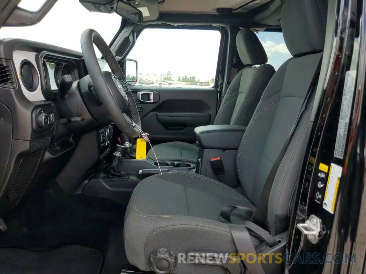 7 fotografías del automóvil dañado 1C4PJXDNXRW349946 JEEP WRANGLER 2024