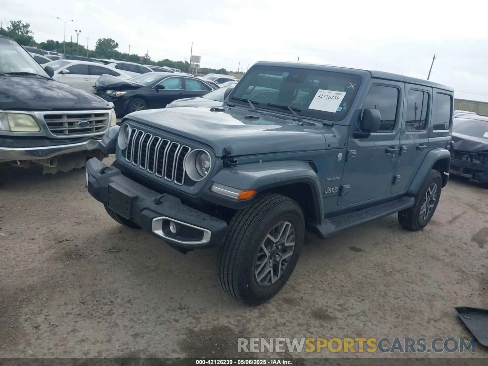 2 fotografías del automóvil dañado 1C4PJXEG6RW367344 JEEP WRANGLER 2024