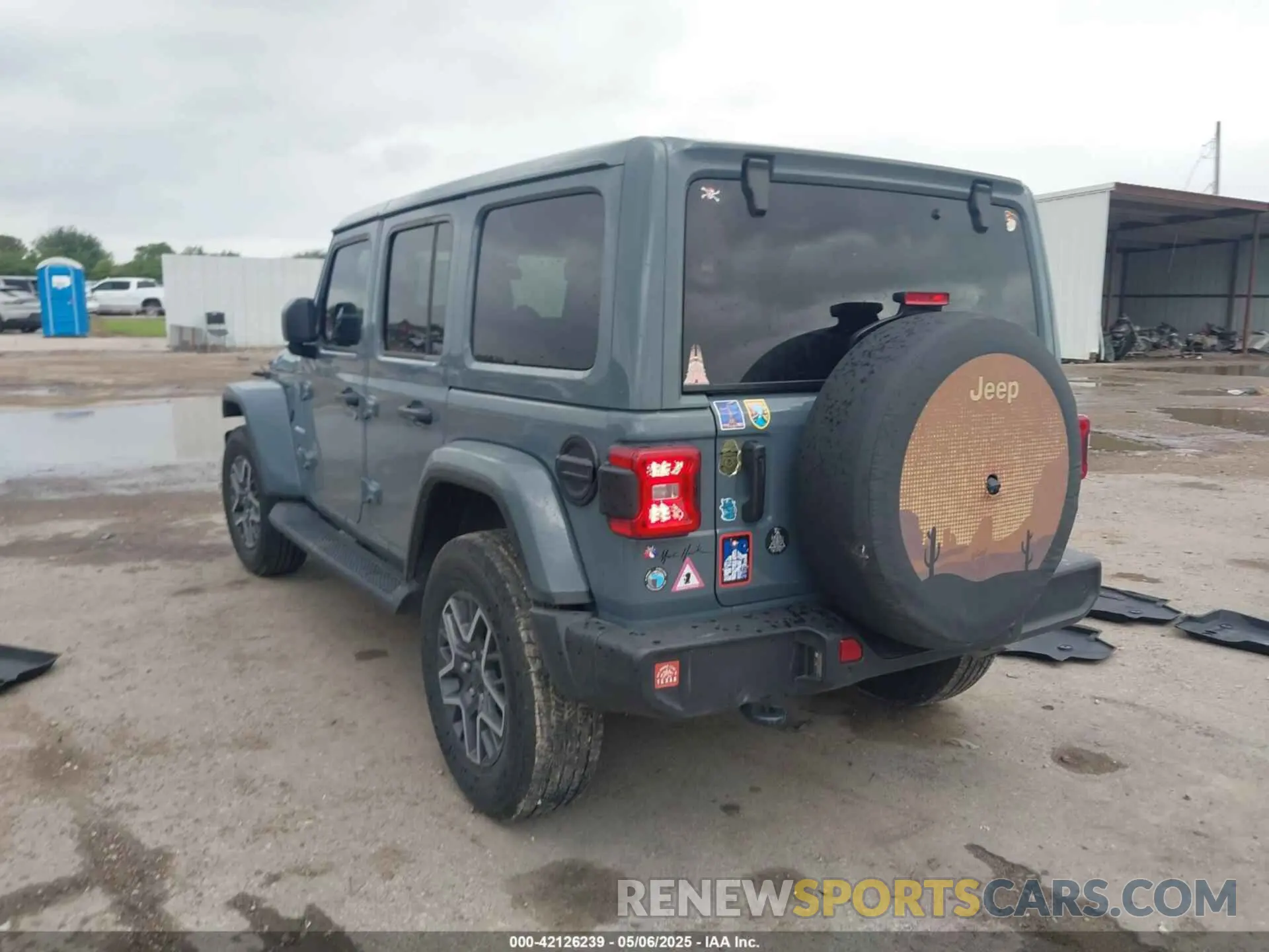 3 fotografías del automóvil dañado 1C4PJXEG6RW367344 JEEP WRANGLER 2024