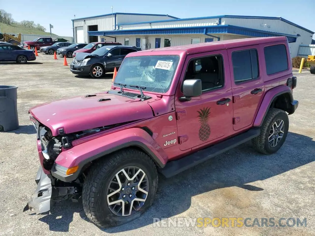 1 fotografías del automóvil dañado 1C4PJXEG8RW336631 JEEP WRANGLER 2024