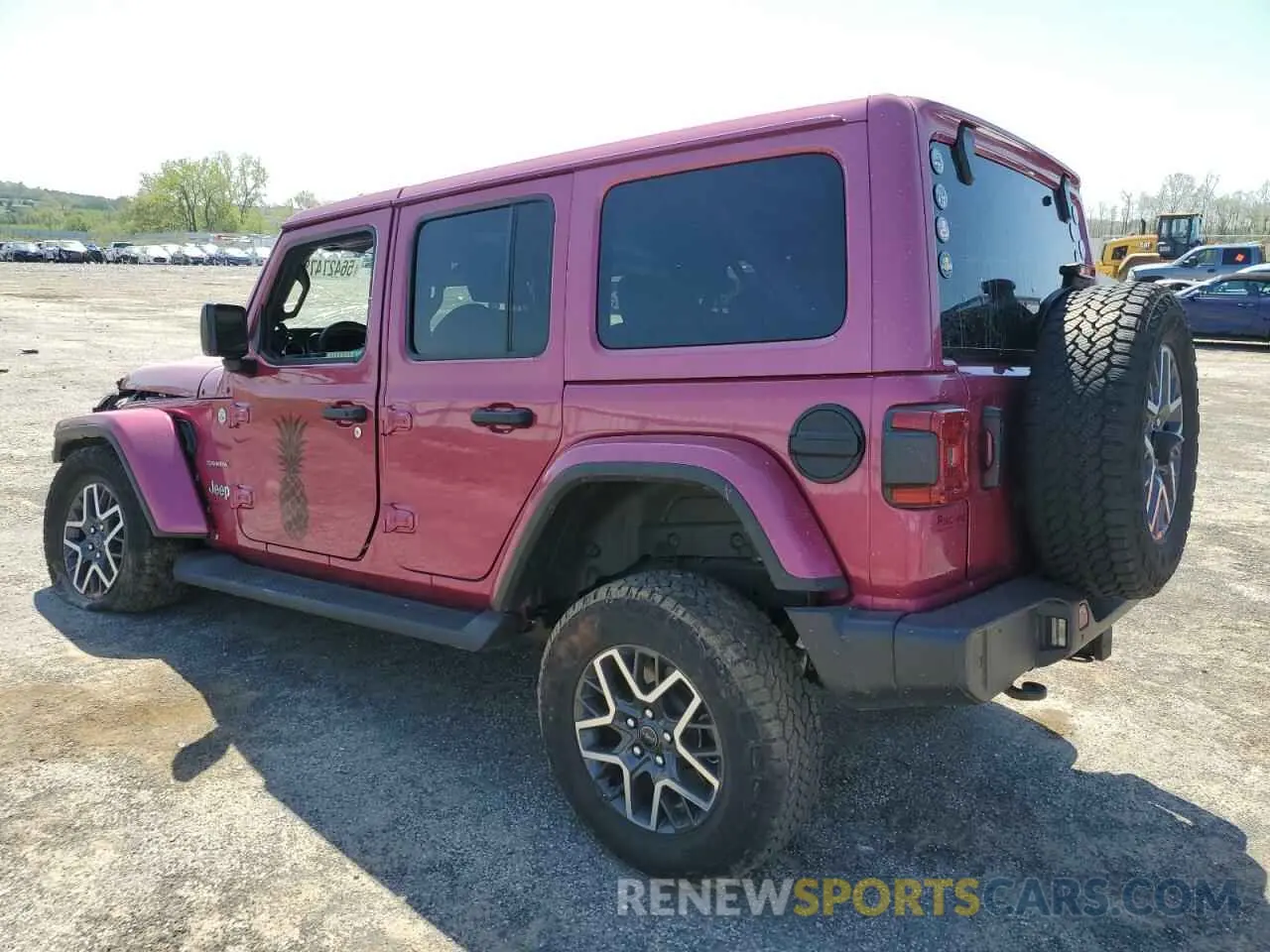 2 fotografías del automóvil dañado 1C4PJXEG8RW336631 JEEP WRANGLER 2024