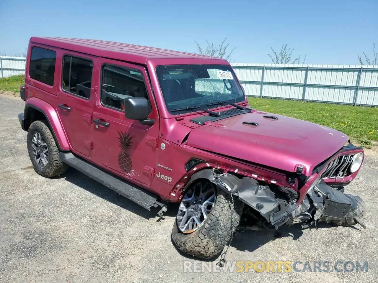 4 fotografías del automóvil dañado 1C4PJXEG8RW336631 JEEP WRANGLER 2024