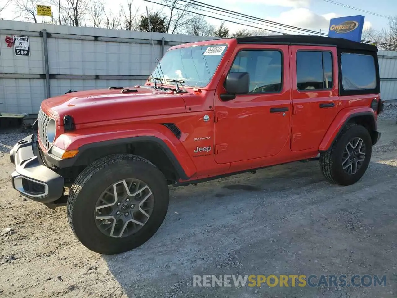 1 fotografías del automóvil dañado 1C4PJXEG9RW236263 JEEP WRANGLER 2024