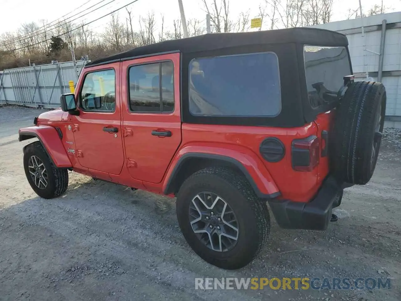 2 fotografías del automóvil dañado 1C4PJXEG9RW236263 JEEP WRANGLER 2024