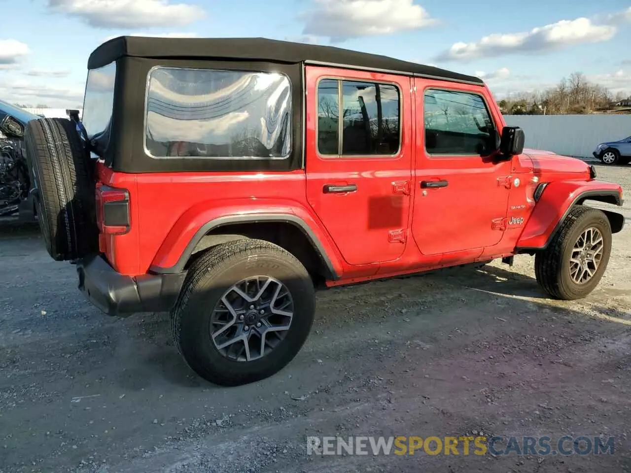 3 fotografías del automóvil dañado 1C4PJXEG9RW236263 JEEP WRANGLER 2024