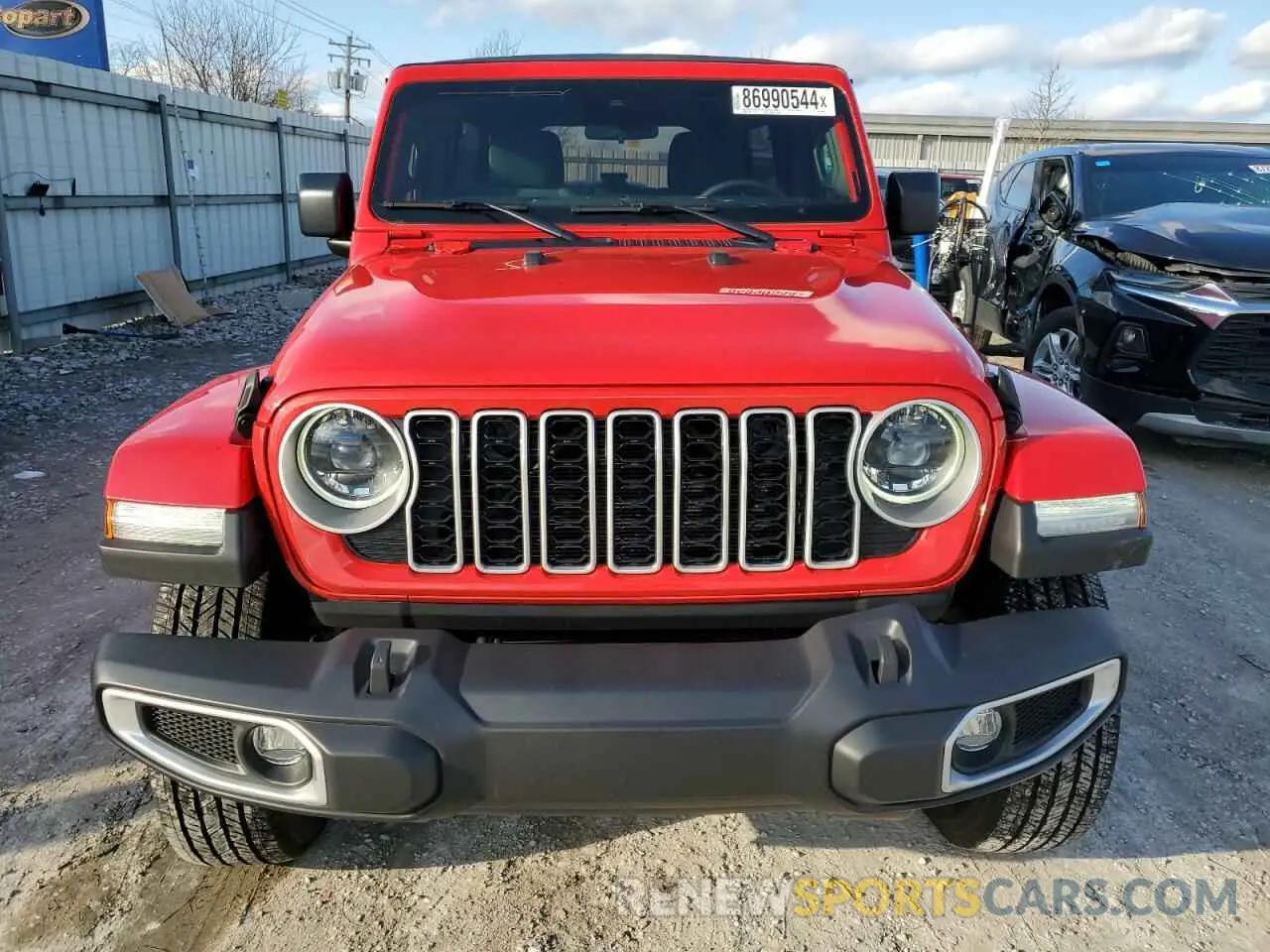 5 fotografías del automóvil dañado 1C4PJXEG9RW236263 JEEP WRANGLER 2024