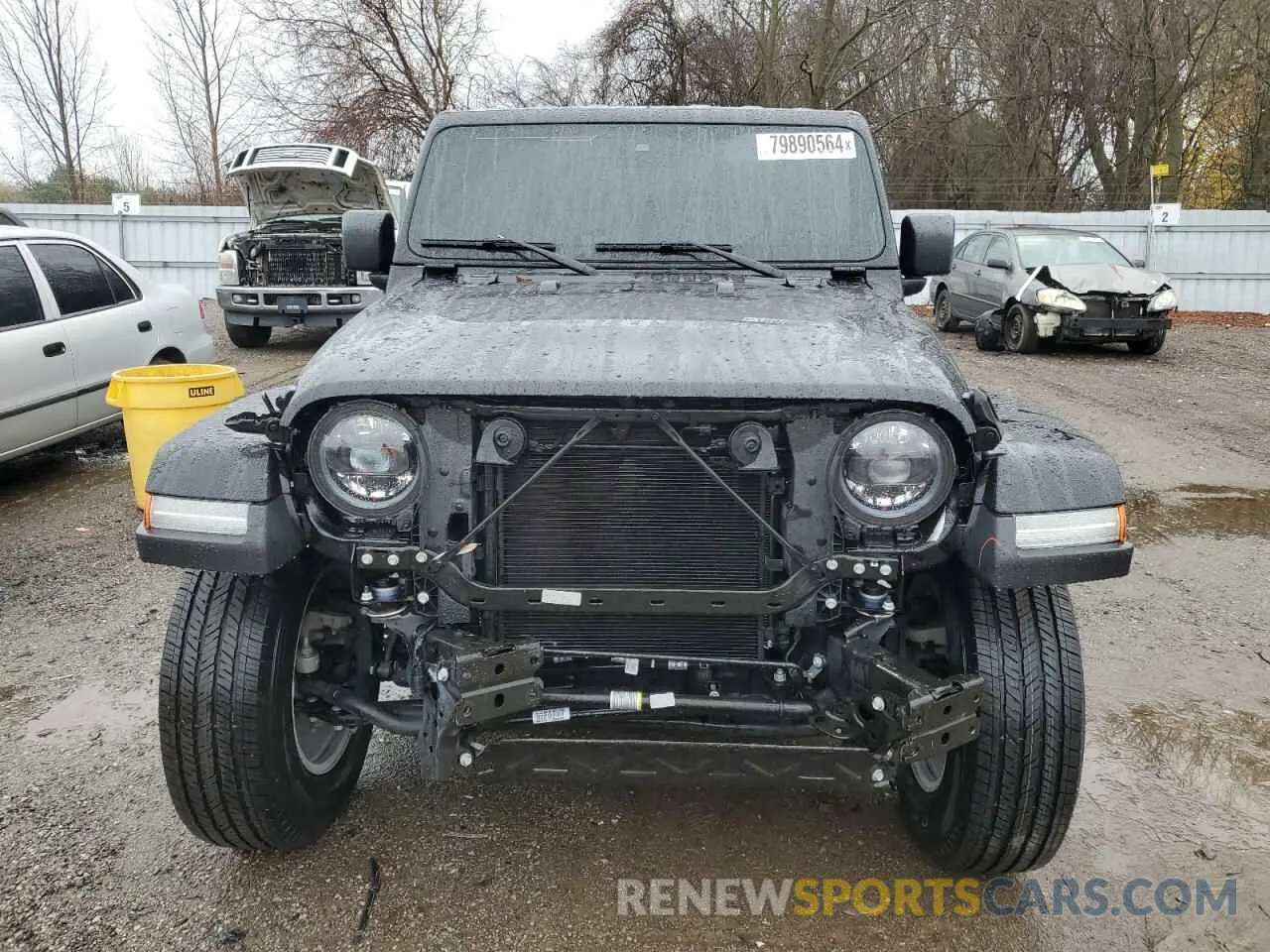 5 fotografías del automóvil dañado 1C4PJXEGXRW261849 JEEP WRANGLER 2024
