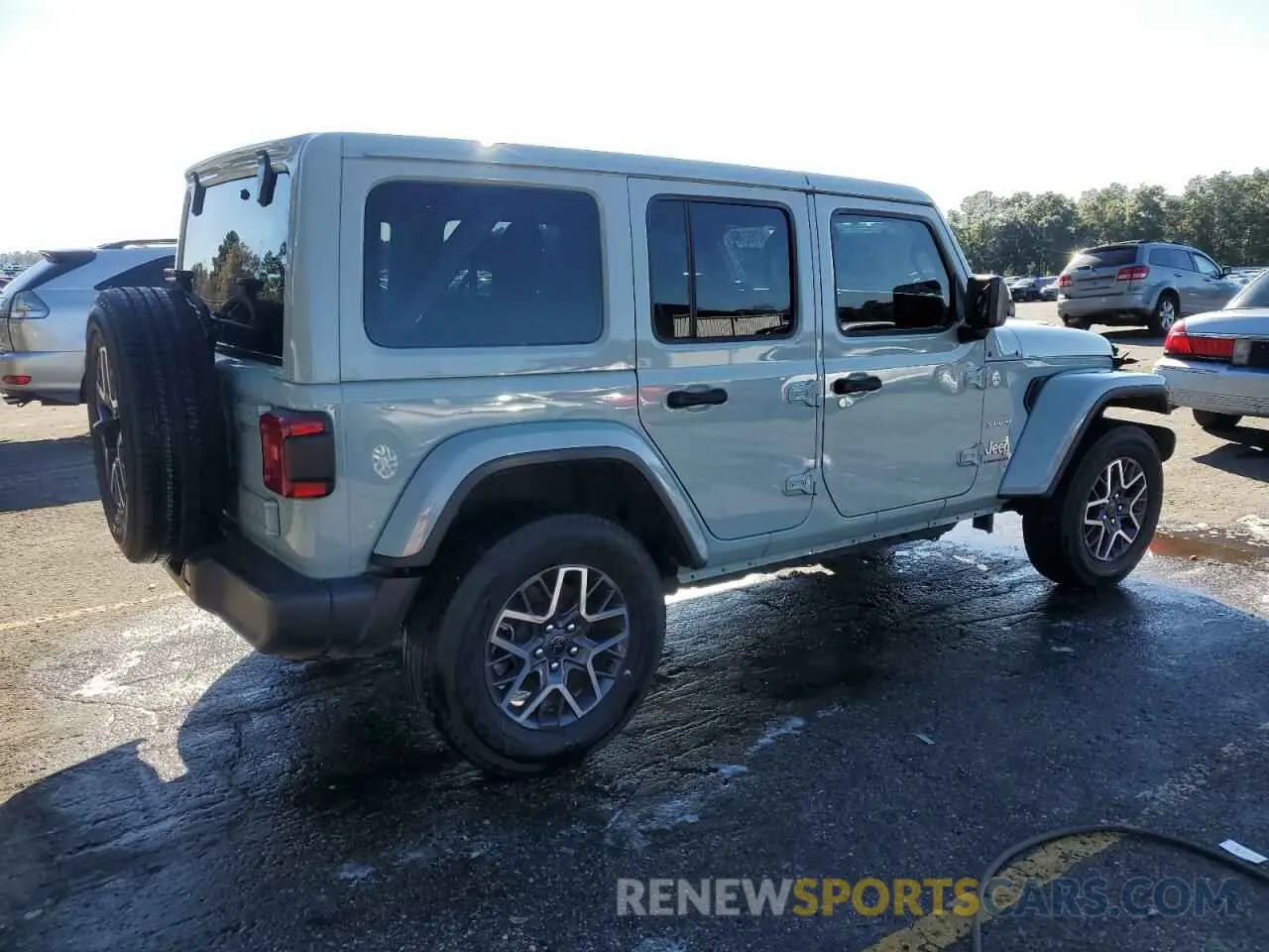 3 fotografías del automóvil dañado 1C4PJXEN1RW133904 JEEP WRANGLER 2024