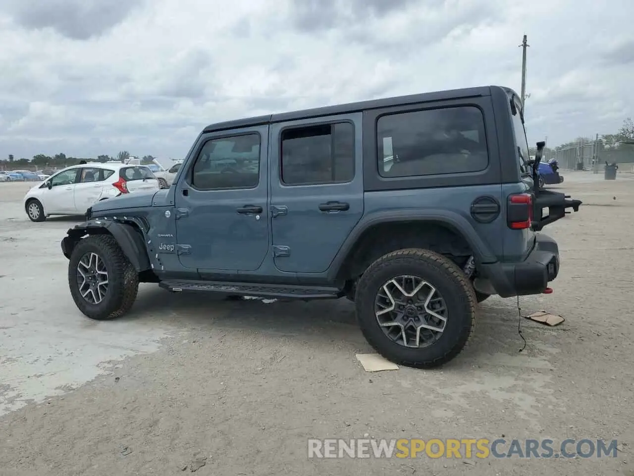 2 fotografías del automóvil dañado 1C4PJXEN4RW120757 JEEP WRANGLER 2024