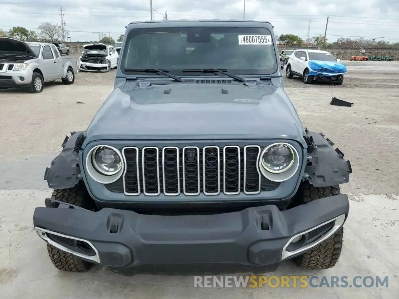 5 fotografías del automóvil dañado 1C4PJXEN4RW120757 JEEP WRANGLER 2024