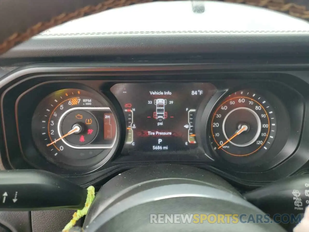 9 fotografías del automóvil dañado 1C4PJXEN4RW120757 JEEP WRANGLER 2024