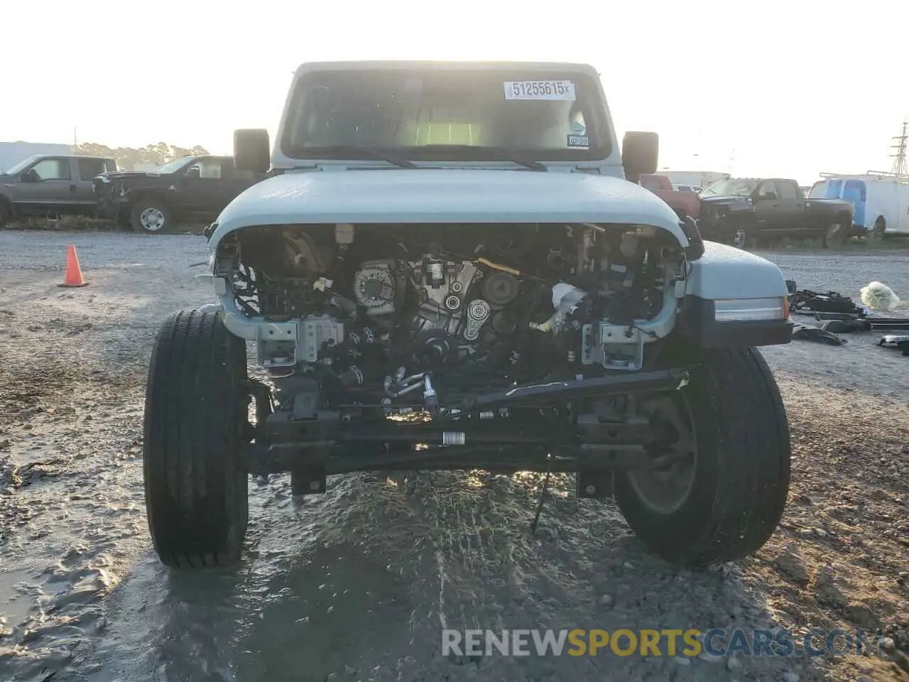 5 fotografías del automóvil dañado 1C4PJXEN6RW106911 JEEP WRANGLER 2024