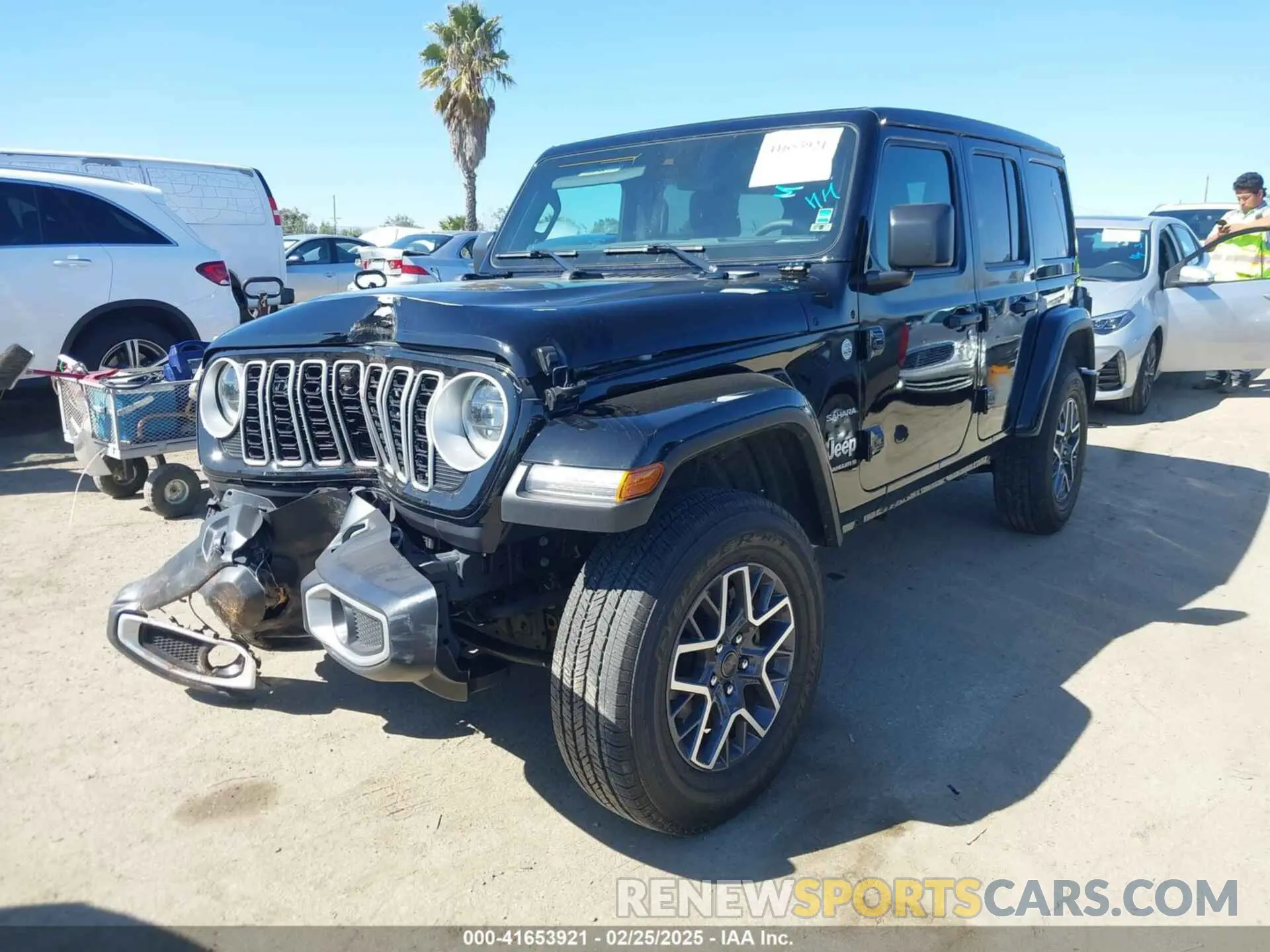 2 fotografías del automóvil dañado 1C4PJXEN9RW111214 JEEP WRANGLER 2024