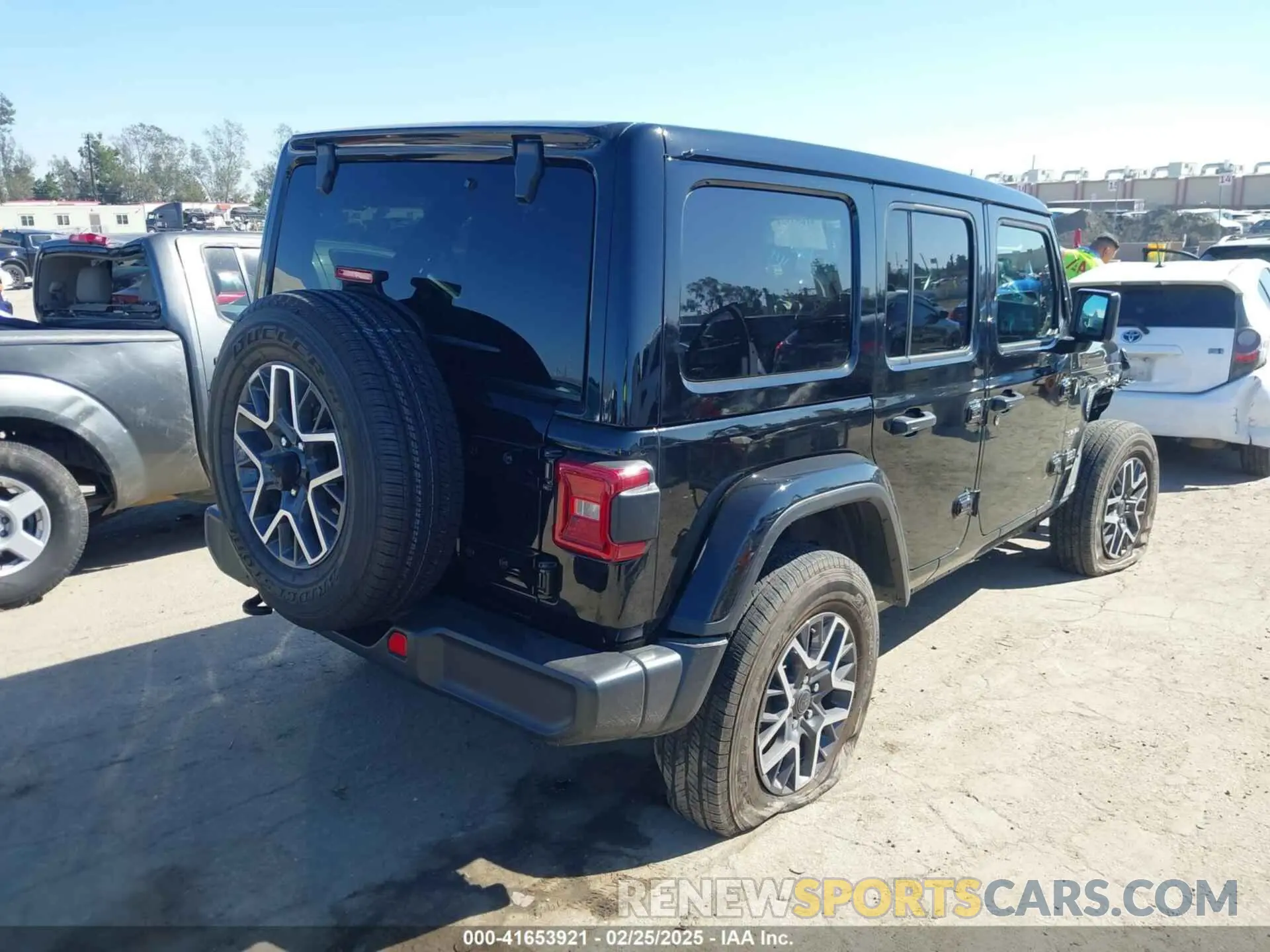 4 fotografías del automóvil dañado 1C4PJXEN9RW111214 JEEP WRANGLER 2024