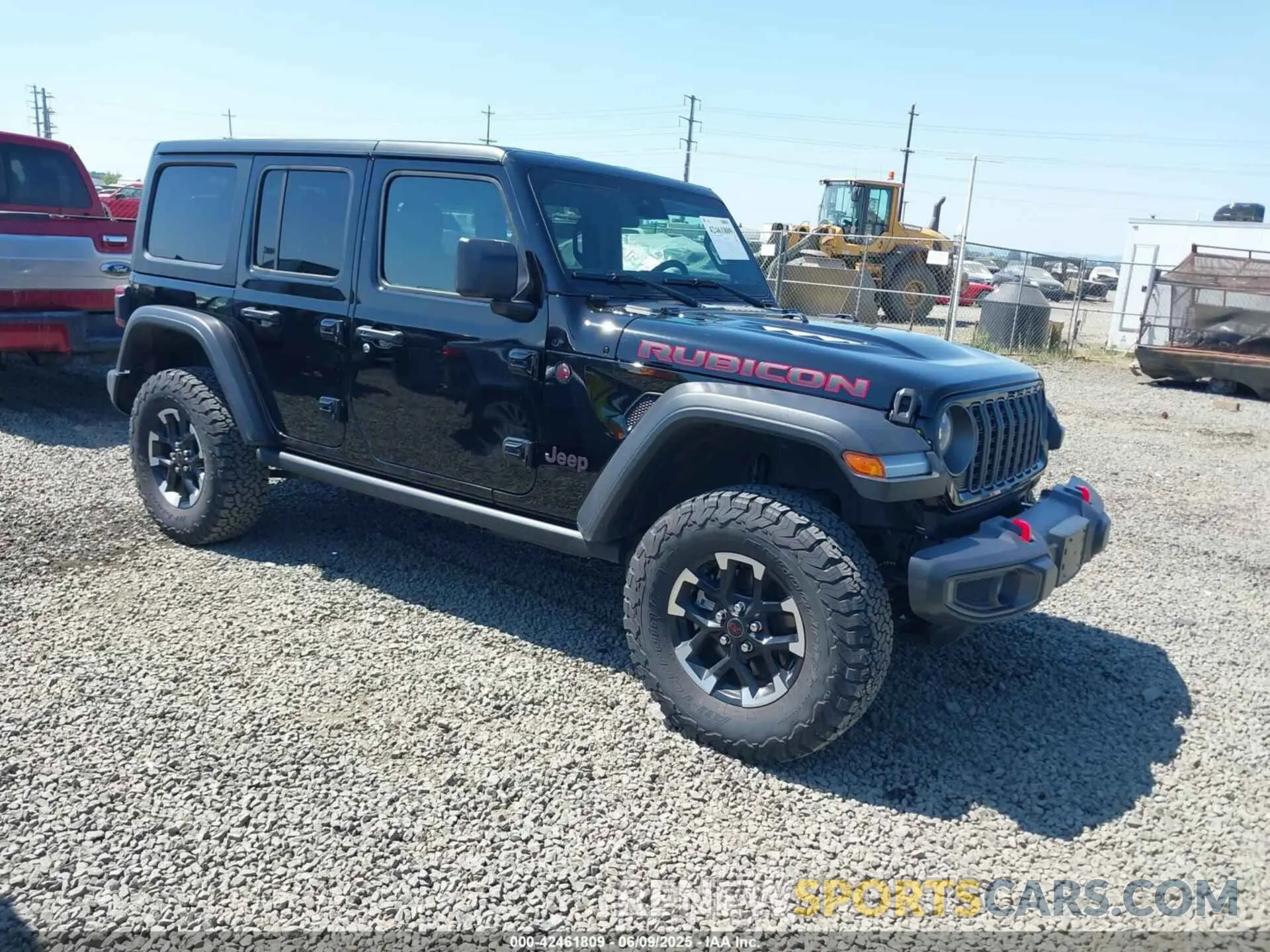 1 fotografías del automóvil dañado 1C4PJXFG0RW321491 JEEP WRANGLER 2024