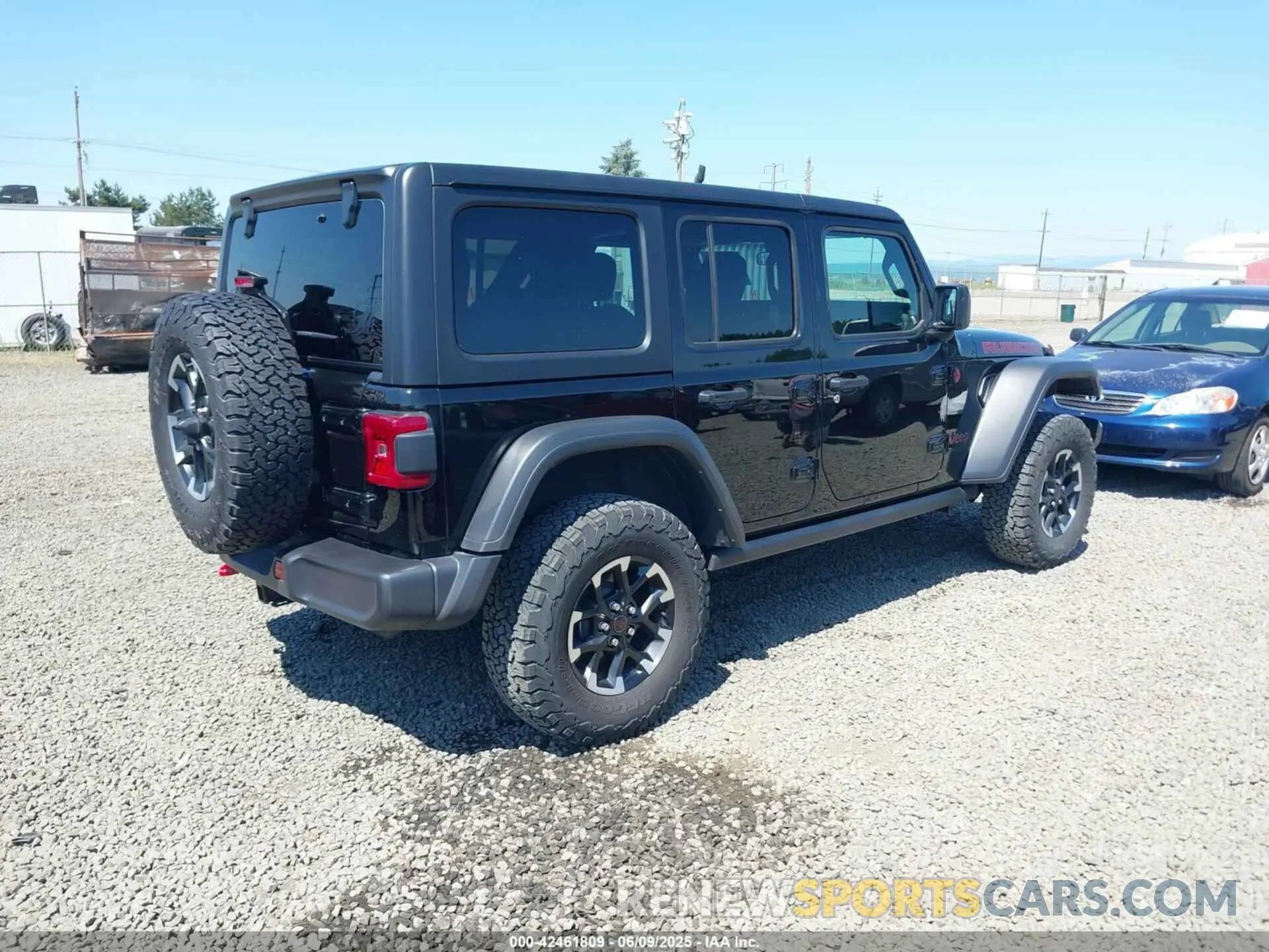 4 fotografías del automóvil dañado 1C4PJXFG0RW321491 JEEP WRANGLER 2024