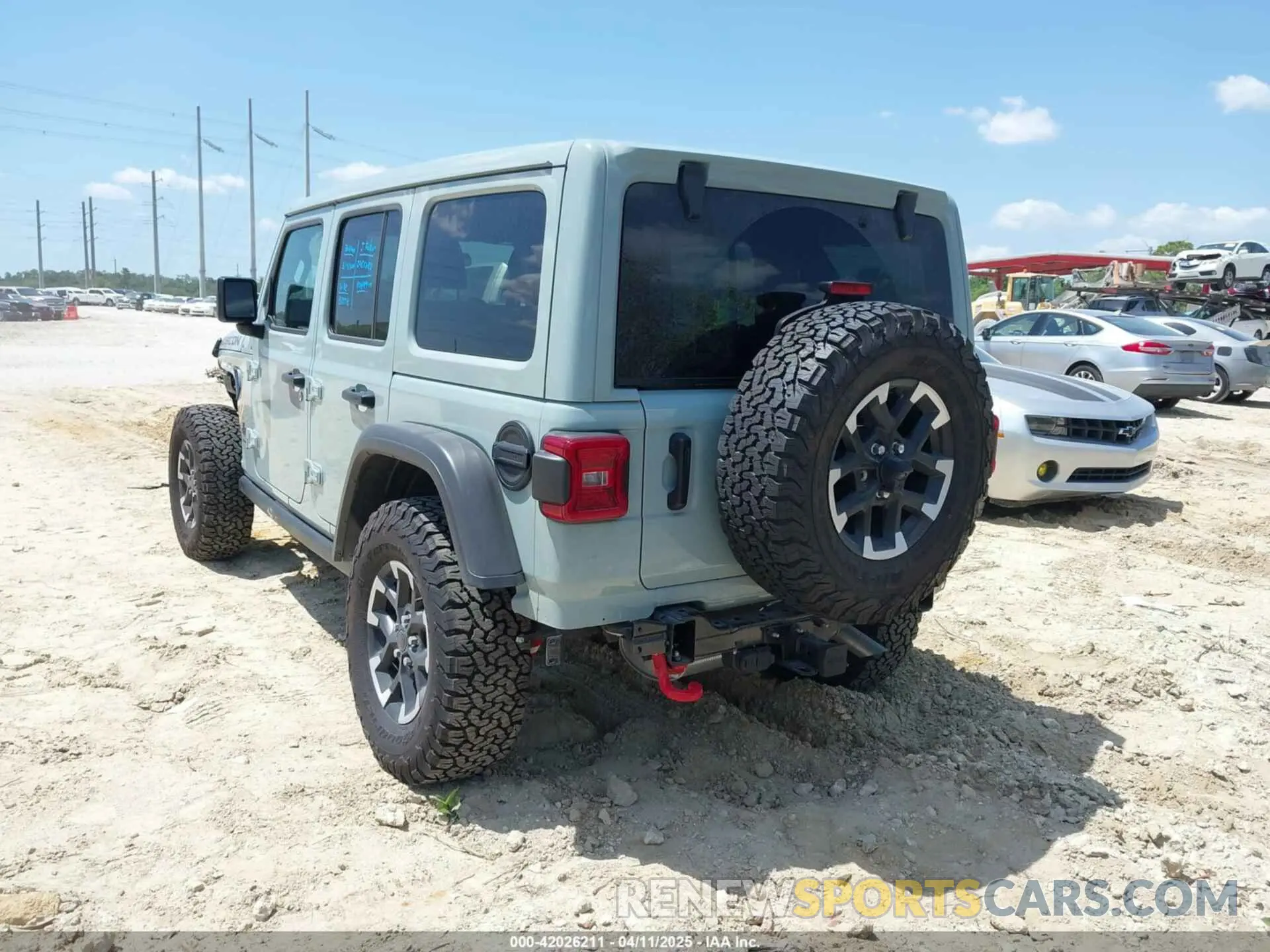 3 fotografías del automóvil dañado 1C4PJXFG3RW295565 JEEP WRANGLER 2024